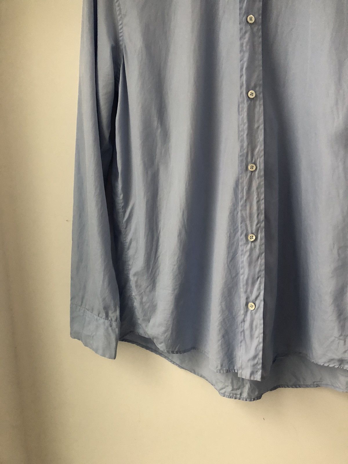 Jil Sander Baby blue shirt Size US S / EU 44-46 / 1 - 3 Thumbnail