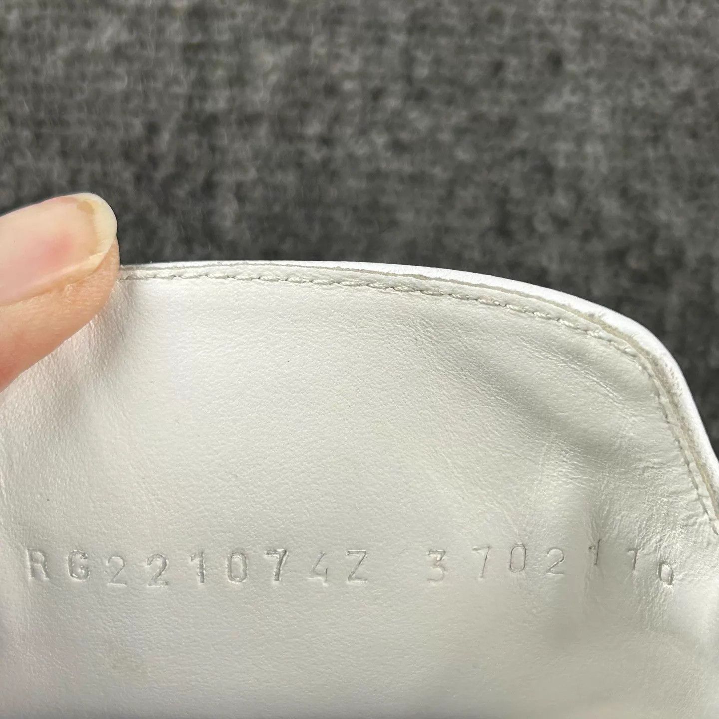 Hermes HERMES kelly slide 37 black white silver buckle Size US 6.5 / IT 36.5 - 7 Thumbnail