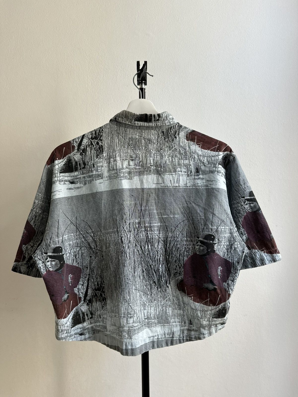 Emporio Armani Emporio Armani Vintage 80s Archive Japanese Style Crop-top Size M / US 6-8 / IT 42-44 - 7 Thumbnail