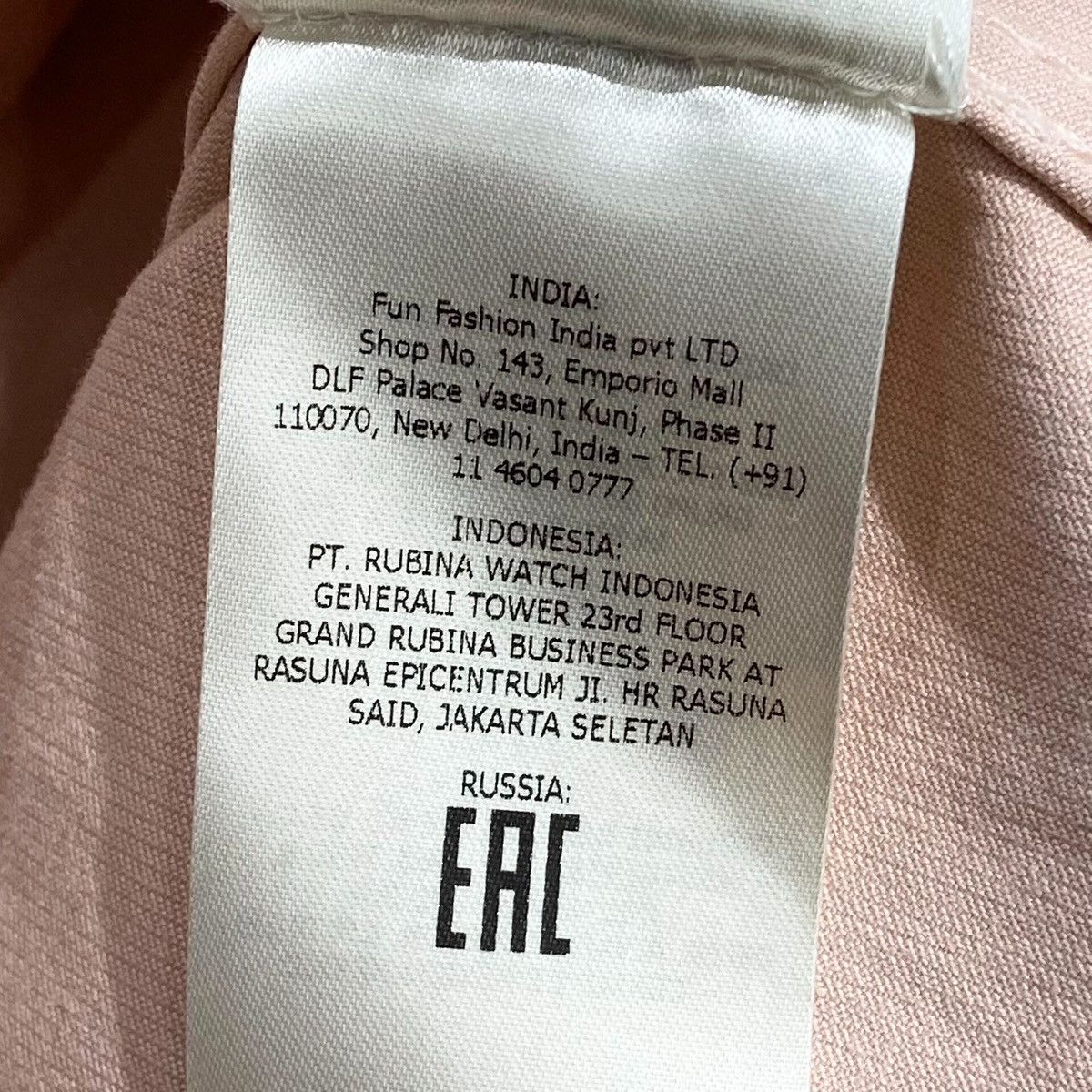 Fendi Fendi Orange-Pink Logo Monogram Cotton Collared Jacket Size M / US 6-8 / IT 42-44 - 7 Thumbnail