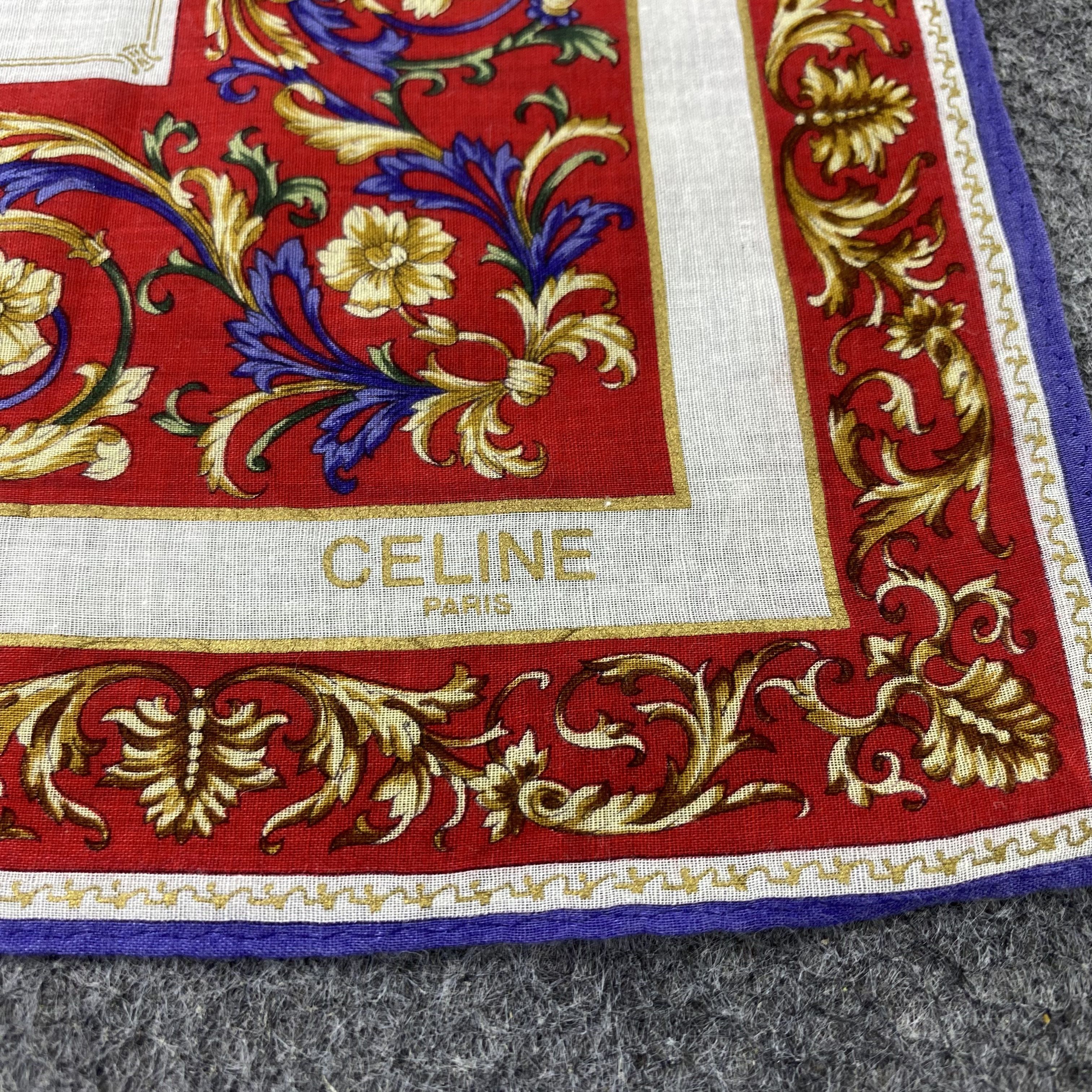 Celine Celine Handkerchief / Bandana / Neckerchief-B2359 Size ONE SIZE - 7 Thumbnail