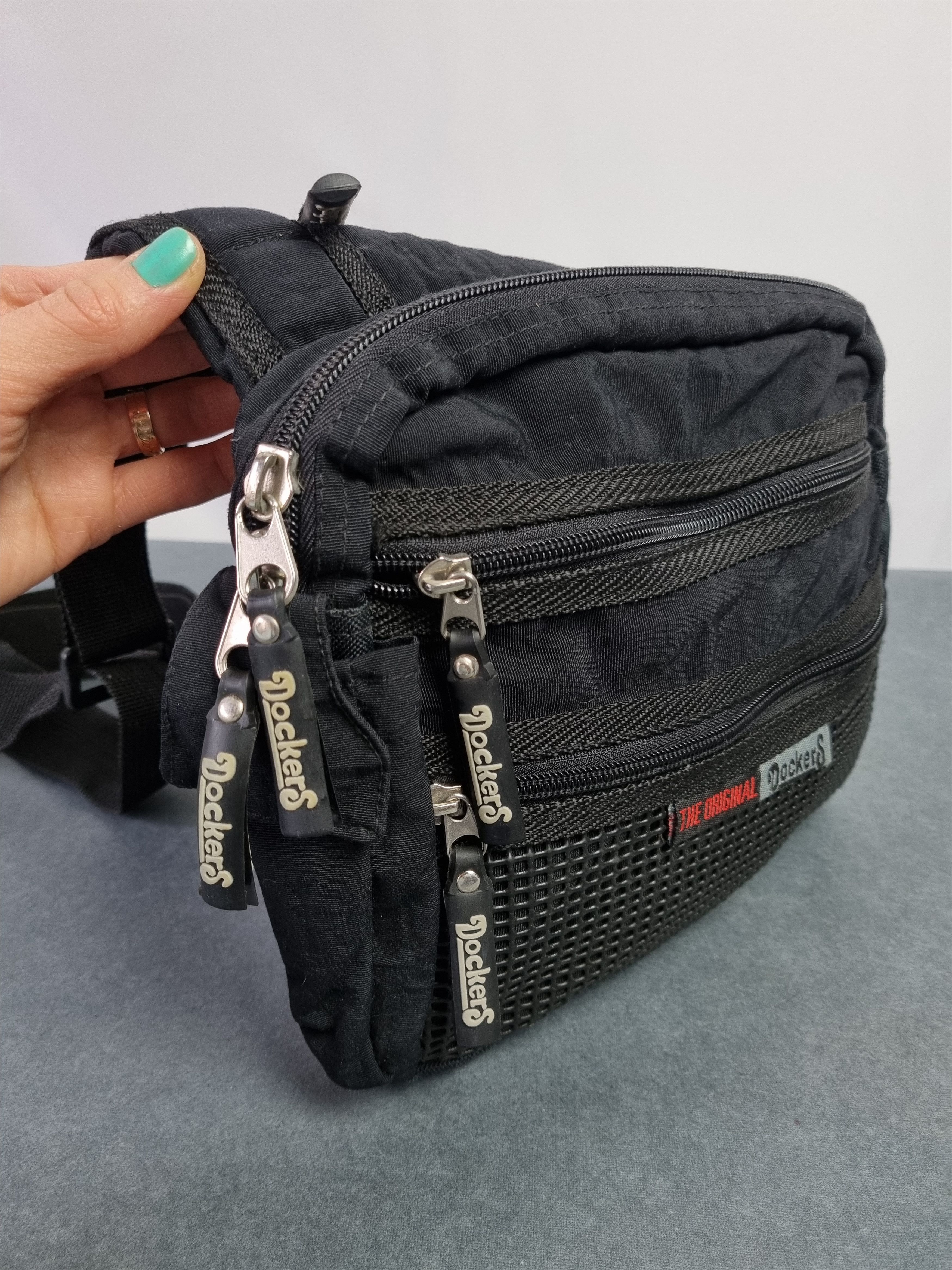 Dockers × Japanese Brand Rare Dockers Tactical Multi pockets Chest Shoulder Bag Size ONE SIZE - 8 Thumbnail