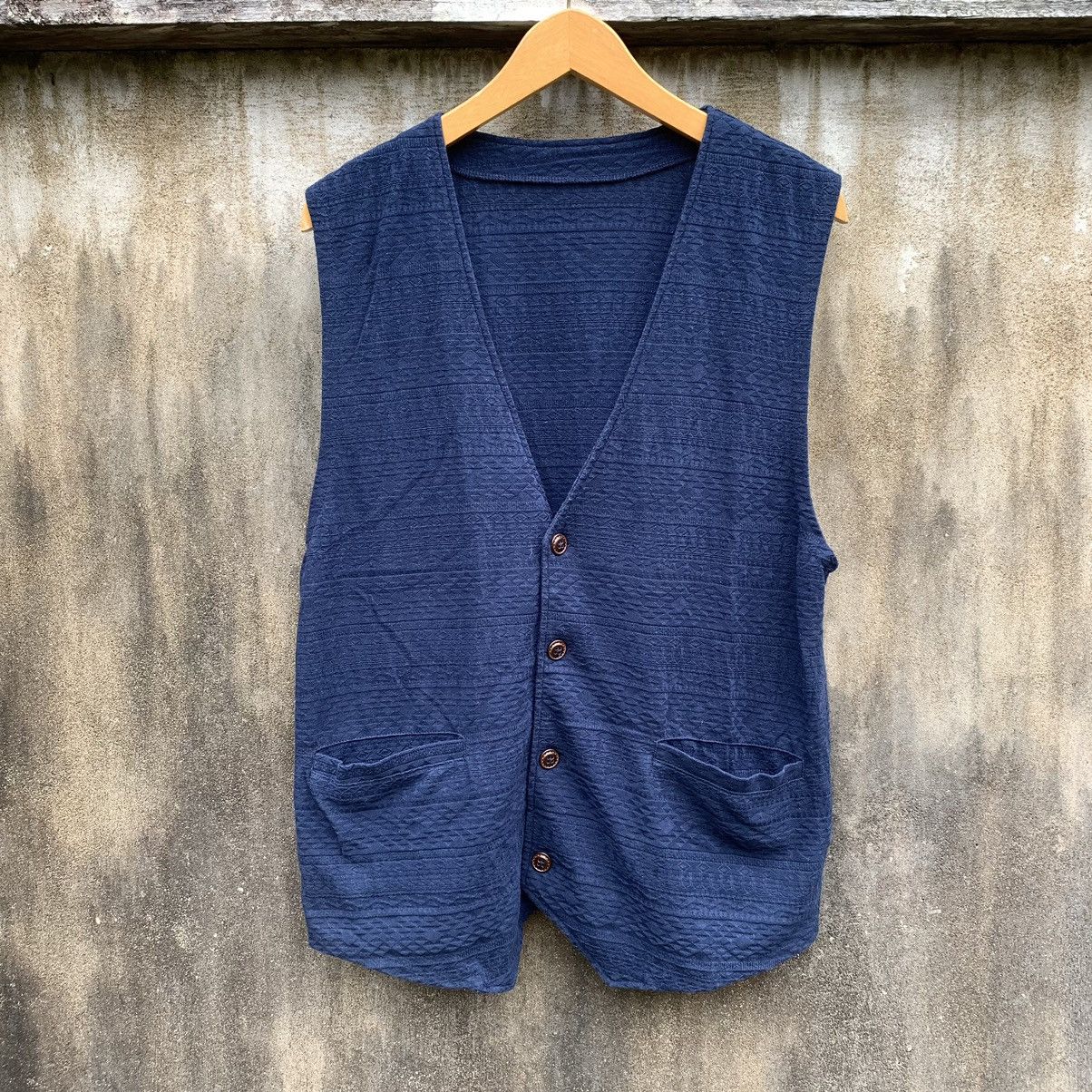 Japanese Brand BUTTONED VEST WITH POCKETS GANG BUSTER Size US M / EU 48-50 / 2 - 1 Thumbnail