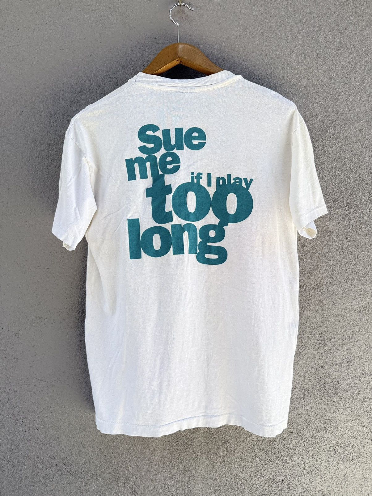 Band Tees Thrashed Vintage 90s Steely Dan Promo Sun Faded Grunge Tee Size US L / EU 52-54 / 3 - 5 Thumbnail