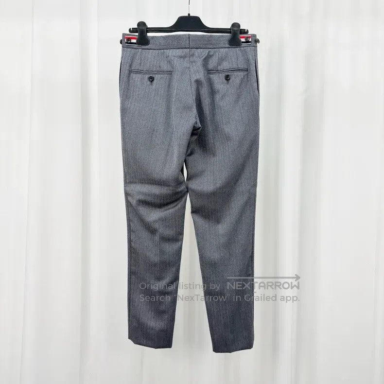 Thom Browne Thom Browne size 1 Gray Stripe Colorful Wool Pants Size US 30 / EU 46 - 2 Thumbnail