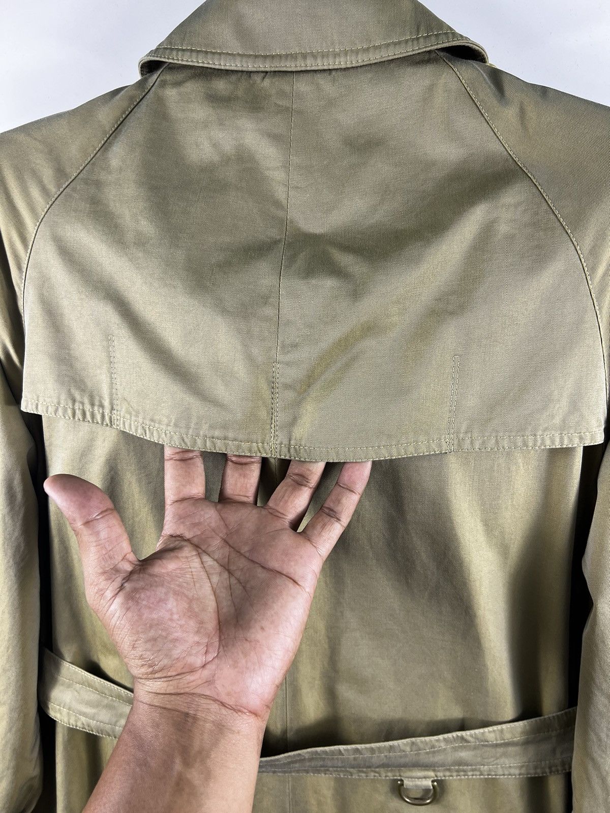 Aquascutum 🔥VERY VINTAGE🔥 AQUASCUTUM LONDON TRENCH COAT Size M / US 6-8 / IT 42-44 - 13 Thumbnail