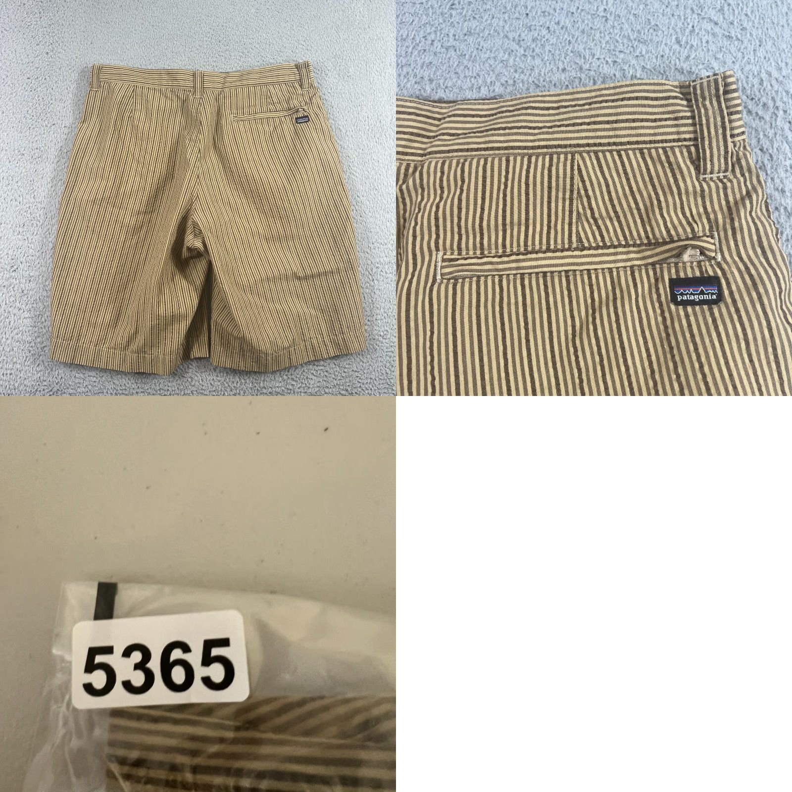 Patagonia Patagonia Shorts Mens 32 Organic Cotton Seersucker Outdoor Stripe Bermuda Pockets Size US 32 / EU 48 - 8 Thumbnail