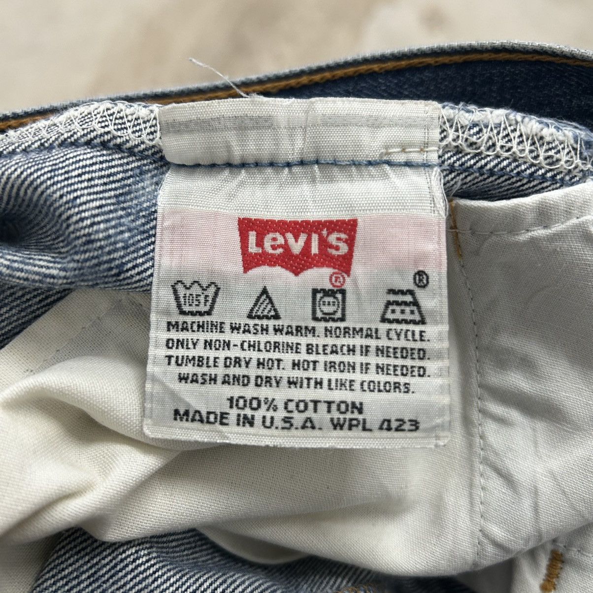 Levi's Vintage Levis 501 Distressed Faded Straight Leg Size US 28 / EU 44 - 16 Thumbnail