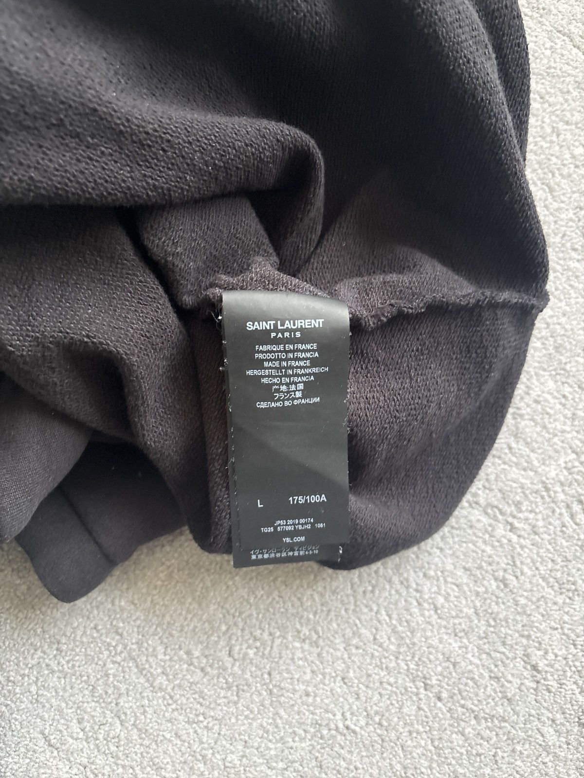 Saint Laurent Paris SS19 Saint Laurent Paris "Constellation" Hoodie Size US L / EU 52-54 / 3 - 4 Thumbnail