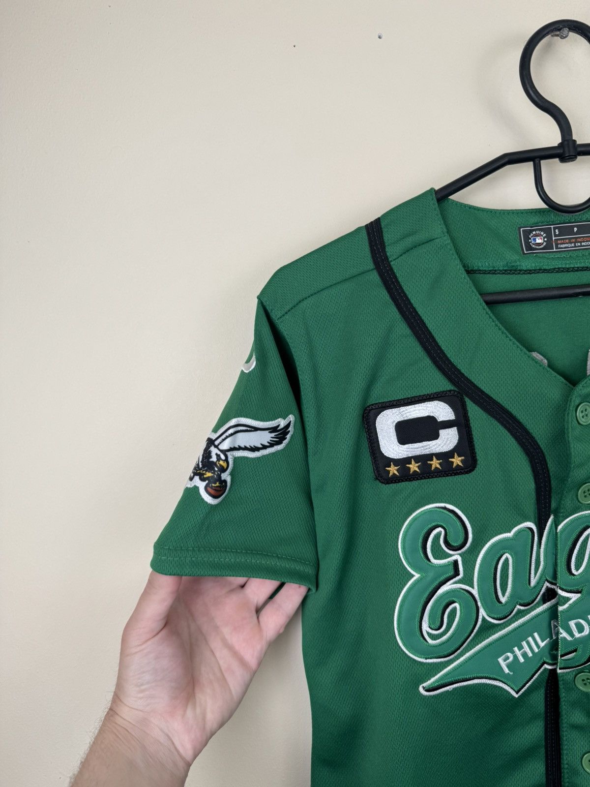 Nike Nike Jason Kelce Green Philadelphia Eagles Women S Baseball Size US S / EU 44-46 / 1 - 10 Thumbnail