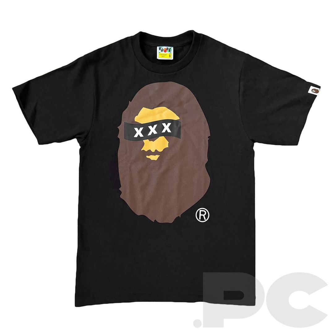 Bape A BATHING APE x GOD SELECTION XXX "APE HEAD" TEE wgm Size US S / EU 44-46 / 1 - 1 Thumbnail