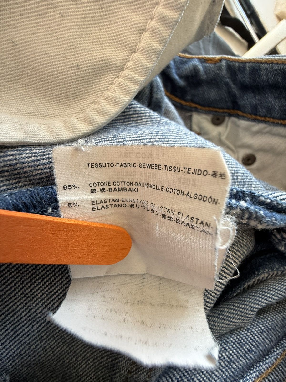 Saint Laurent Paris FW15 Saint Laurent D04 skinny jeans Hedi Slimane stretchy 32 Size US 32 / EU 48 - 21 Thumbnail