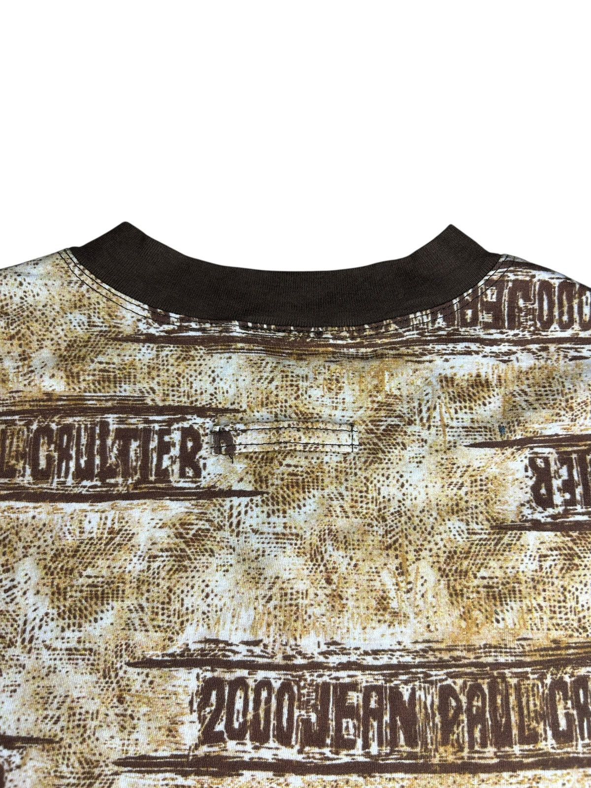 Jean Paul Gaultier S/S 00 '2000' Logo T-Shirt Size US M / EU 48-50 / 2 - 6 Thumbnail