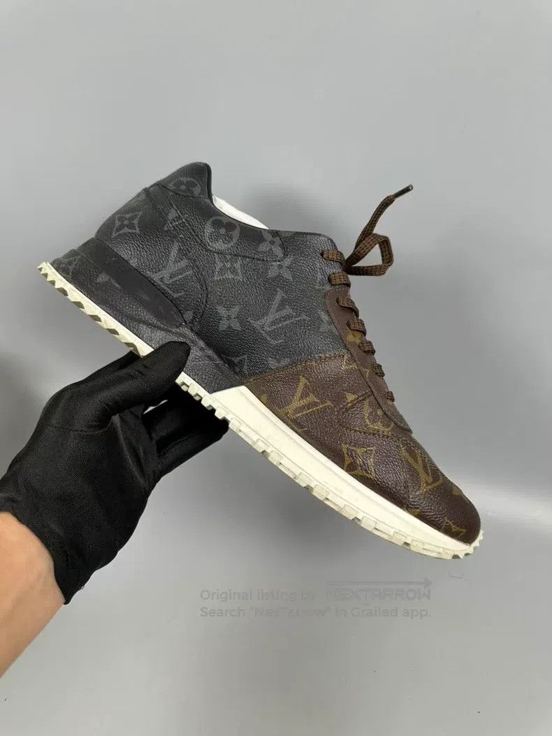 Louis Vuitton Louis Vuitton White-brown presbyopic sneakers Size US 7 / EU 40 - 6 Thumbnail