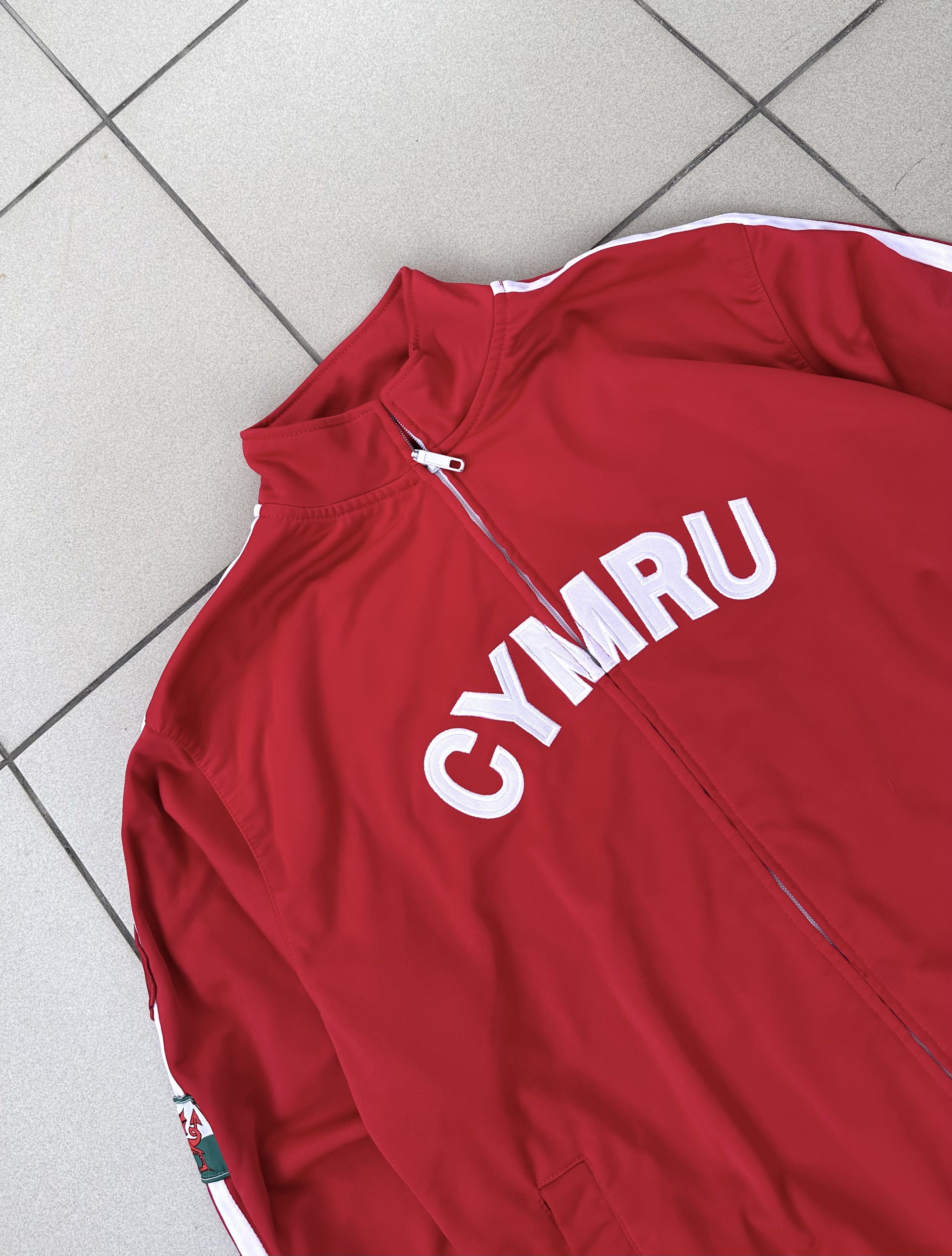 Vintage Vintage GYMRU track zip sweatshirt workout Size US M / EU 48-50 / 2 - 2 Thumbnail