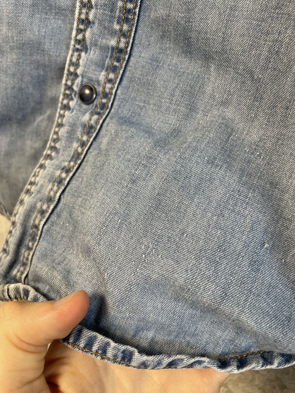 Polo Ralph Lauren Vintage Polo Ralph Lauren Jeans Denim Long Sleeve Shirt Size US S / EU 44-46 / 1 - 8 Thumbnail