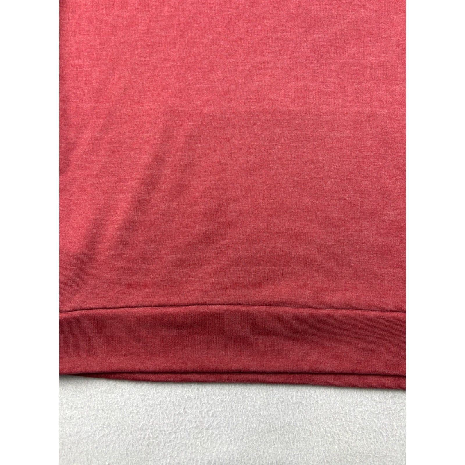 Rhone Rhone Hoodie Mens Size S Red Lightweight Cotton Blend Pullover Gym & Training Logo Solid Sweatshirt Size US S / EU 44-46 / 1 - 7 Thumbnail