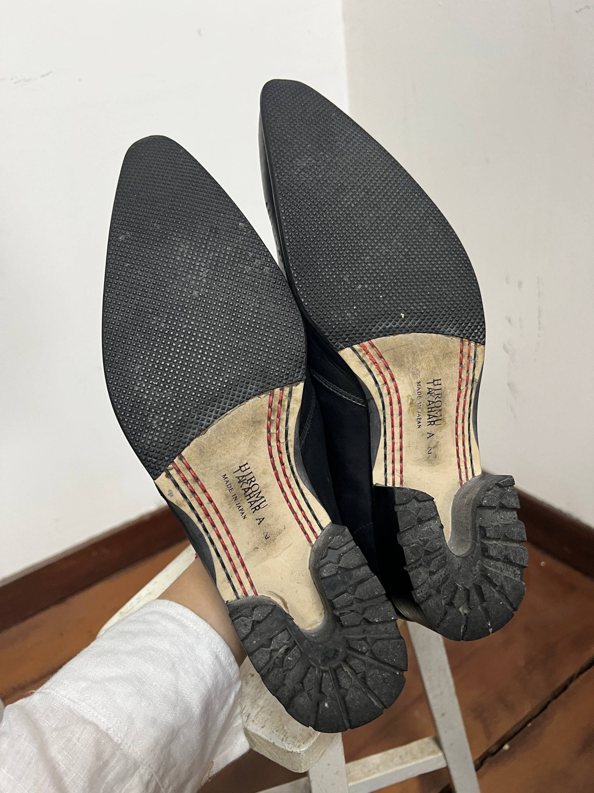 Yohji Yamamoto SS07 Yohji Yamamoto X Hiromu Takahara Pointed Toe Derby Size US 9 / EU 42 - 8 Thumbnail
