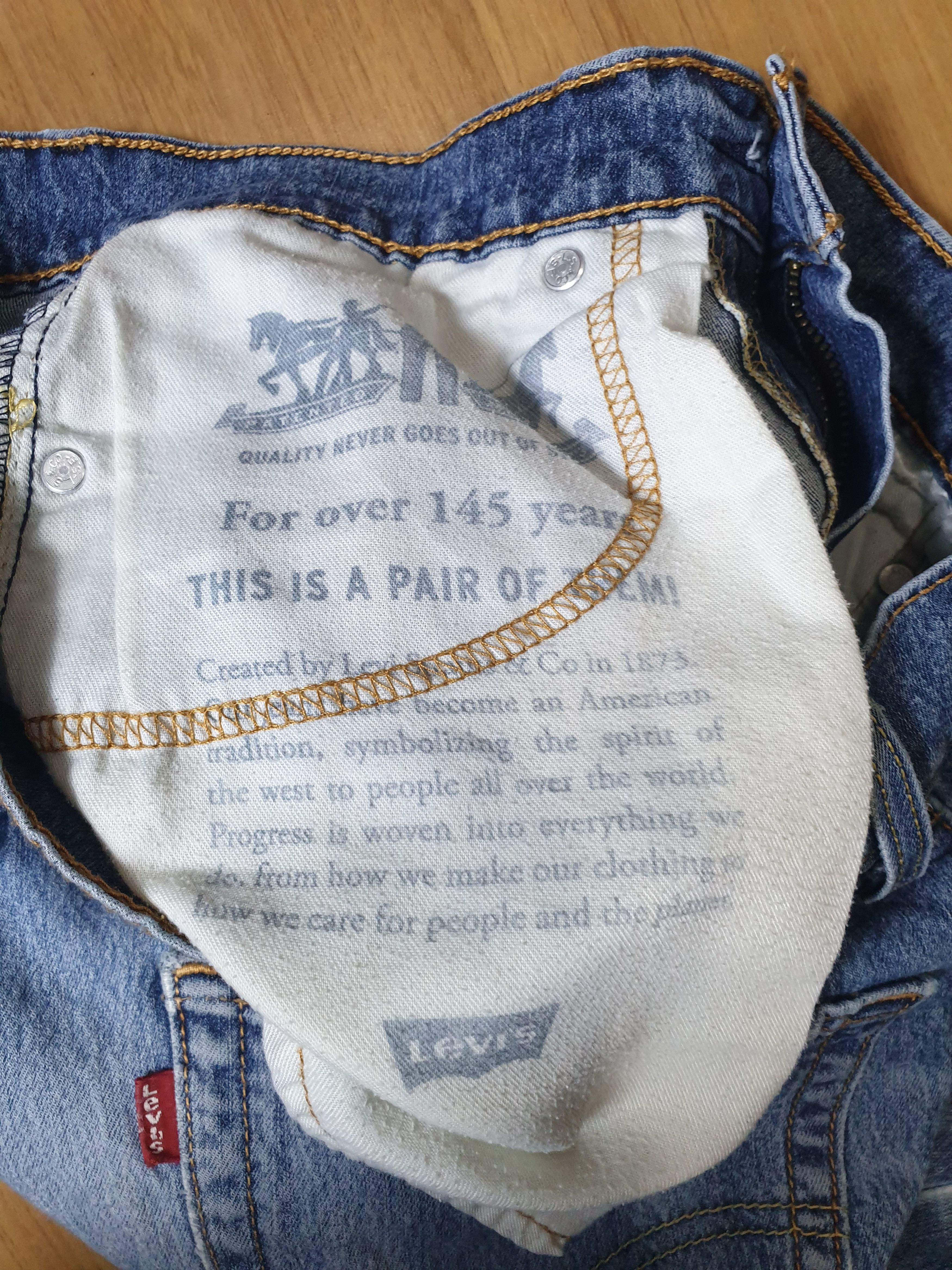 Levi's Levi's 505 Distressed Vintage Style Size US 30 / EU 46 - 6 Thumbnail