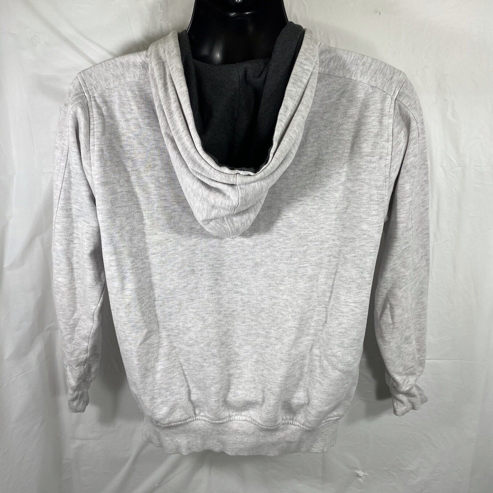 Clique Switzerland Zinal Mountain 1670 Meter High Snow Gray Hoodie Size XS / US 0-2 / IT 36-38 - 5 Thumbnail