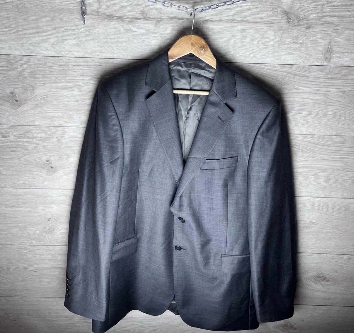 Ermenegildo Zegna MENS VINTAGE BLAZER ERMENEGILDO ZEGHA woven in Italy 🇮🇹 Size 38L - 1 Thumbnail