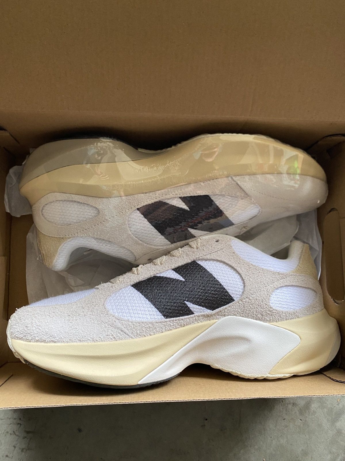 New Balance New Balance WRPD Runner Sea Salt Sandstone Blacktop Size US 10 / EU 43 - 1 Thumbnail