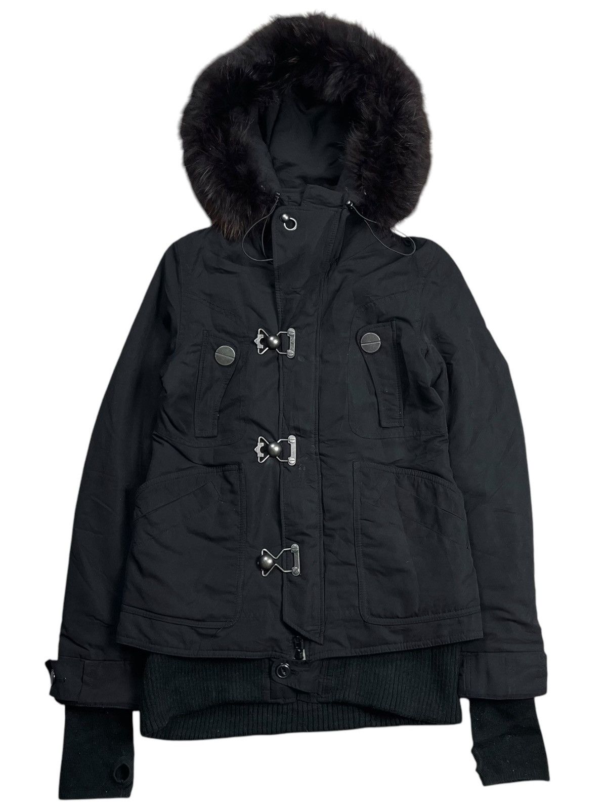 14th Addiction × Japanese Brand × KMRii 2000s SLY - Black Fur