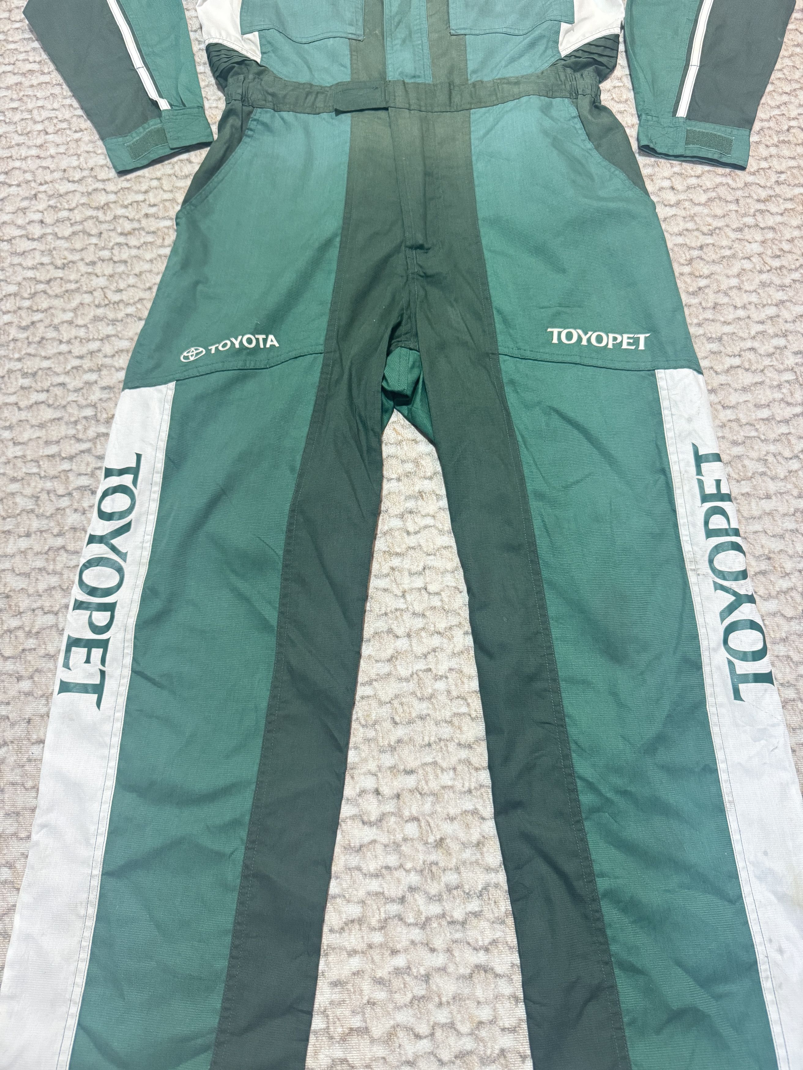 Sports Specialties Vintage Toyota Toyopet TRD Techno Coverall Dirty Oil Size L Size US 33 - 5 Thumbnail