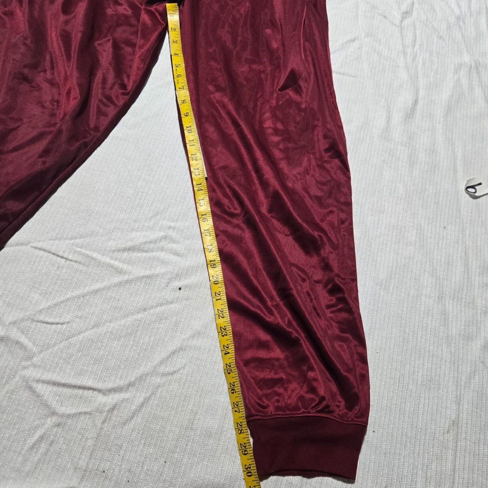 Vintage FORT OF FASHION PANTS Cargo Straight Leg Men's 3XL Red Burdundy Camouflage Pockets Jogger/Flat Front Slim Regular 40" Waist Size US 39 - 6 Thumbnail