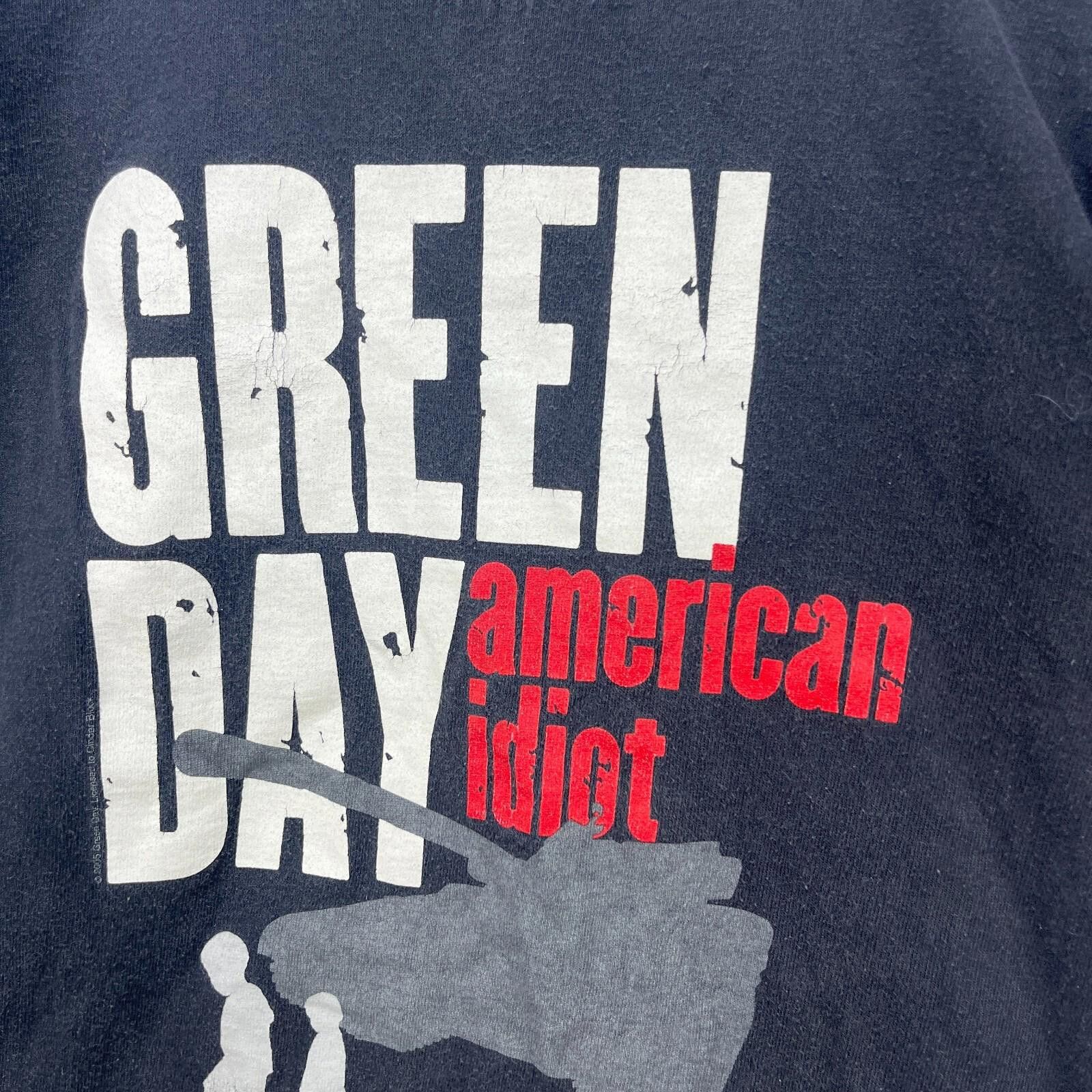 Vintage Vintage Y2K Green Day American Idiot Tour T Shirt XS Size US XS / EU 42 / 0 - 3 Thumbnail