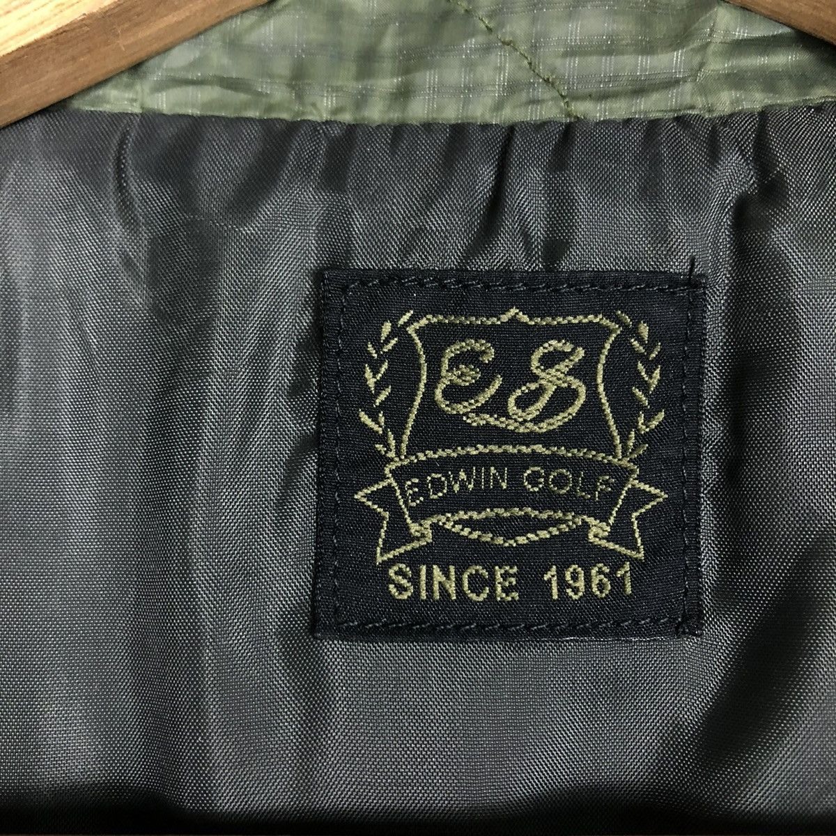 Edwin 📌VINTAGE LIGHT PUFFER VEST BIKER JACKET EDWIN Size US M / EU 48-50 / 2 - 18 Thumbnail