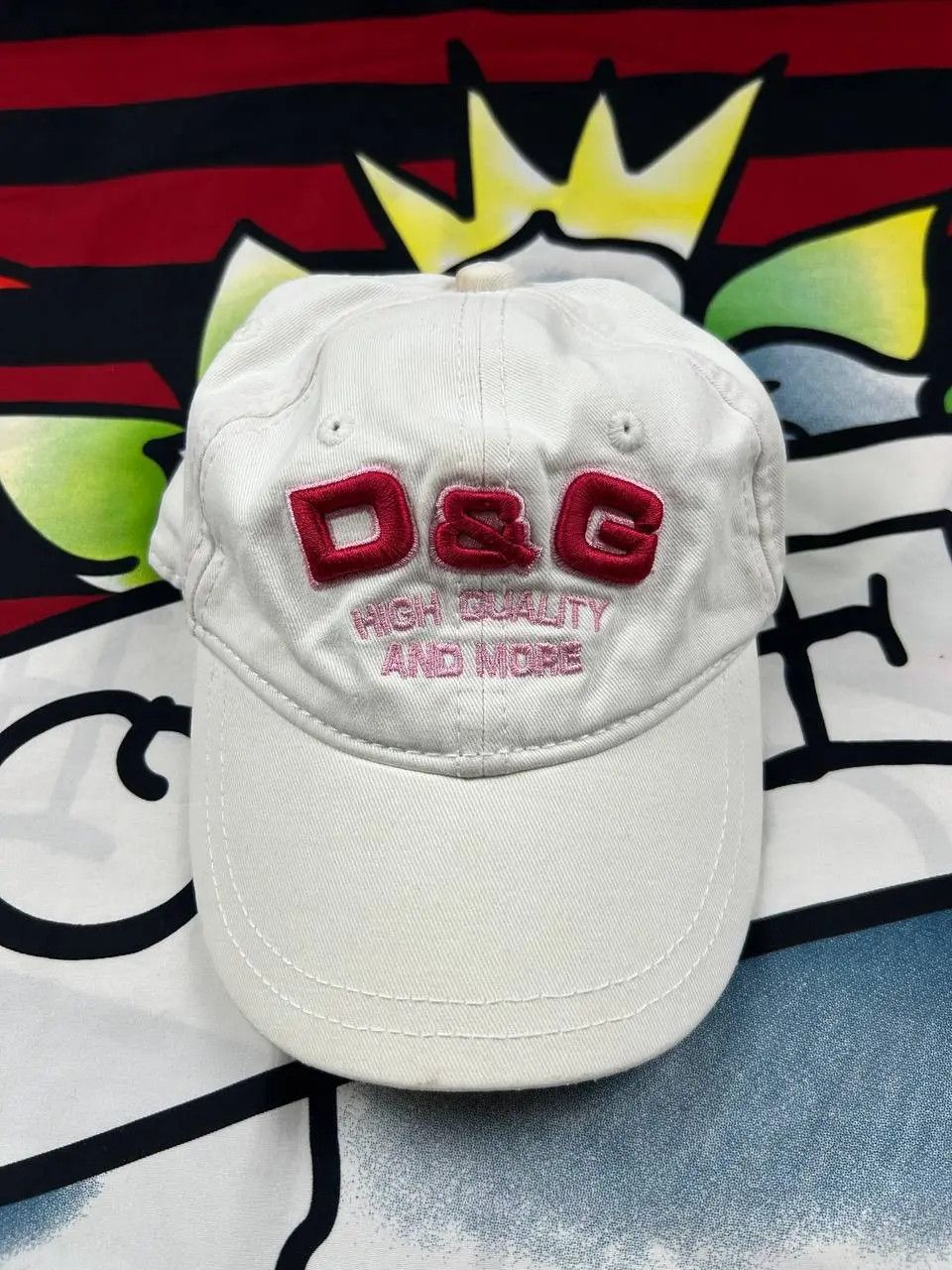 Dolce & Gabbana Dolce & Gabbana Junior logo white cap kids Size M Size ONE SIZE - 1 Thumbnail