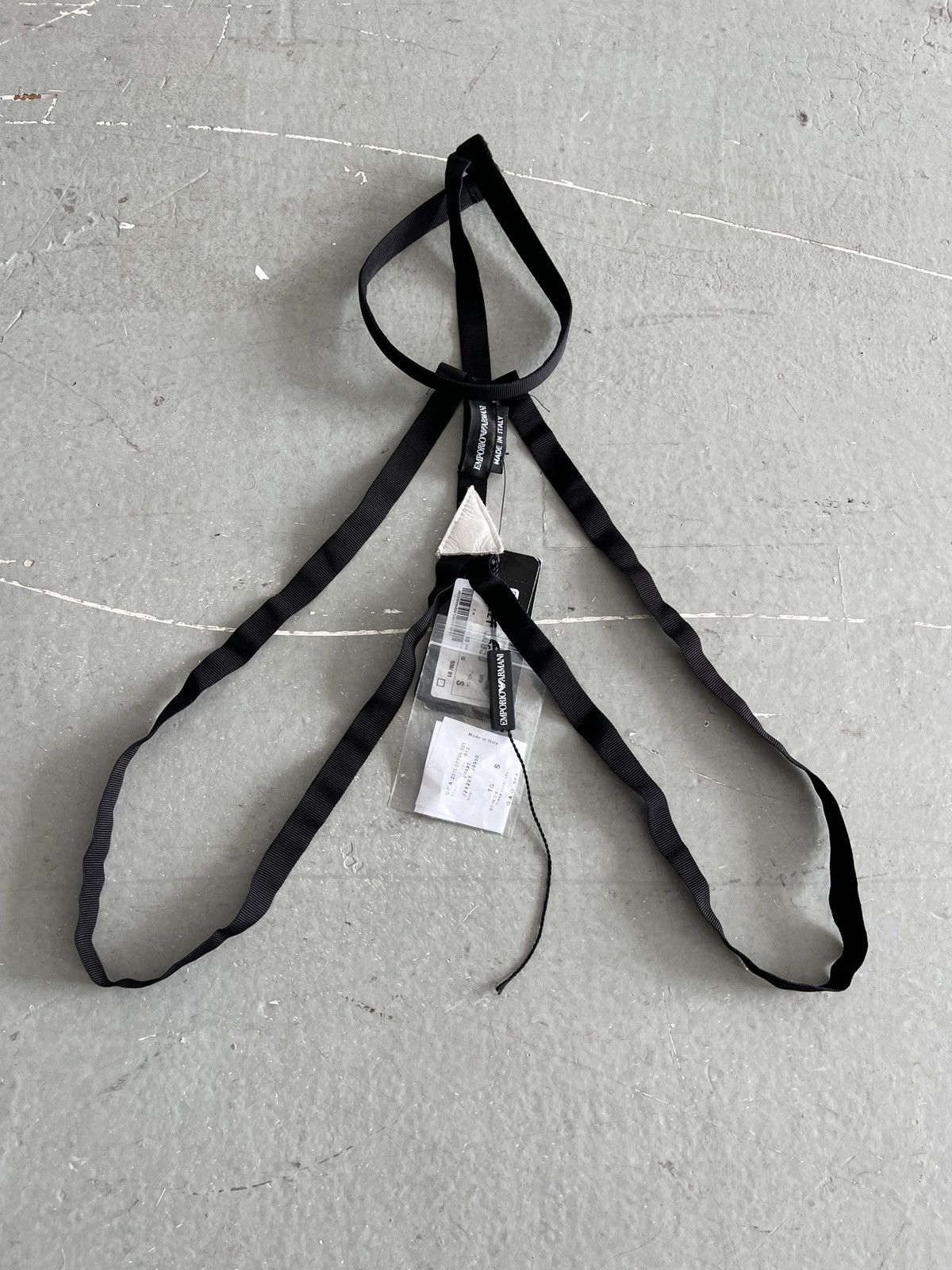 Emporio Armani Vintage Emporio Armani Body Harness (unisex) Size ONE SIZE - 1 Thumbnail