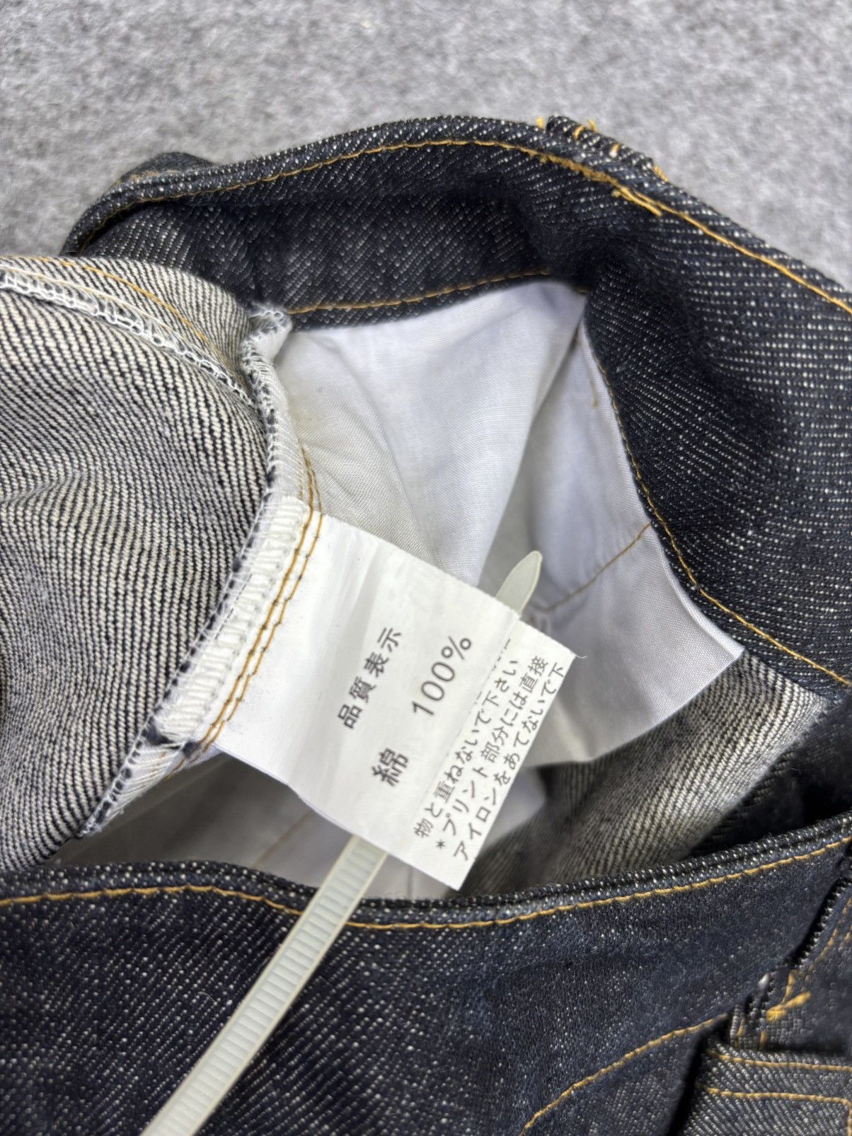 Japanese Brand SEX POT ReVeNGe Japan Punk Spell Out Logo Denim F741 Size US 32 / EU 48 - 16 Thumbnail
