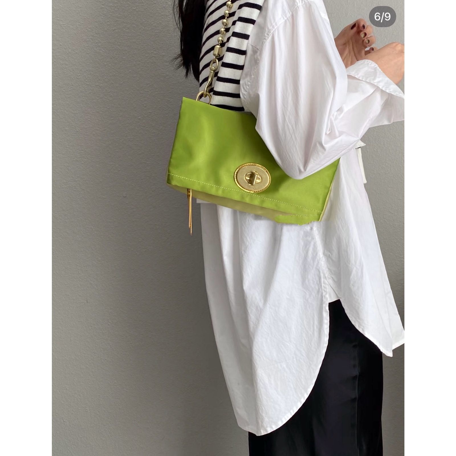 Coach COACH Vintage Amanda Satin Flap Clutch Shoulder Bag Size ONE SIZE - 12 Thumbnail