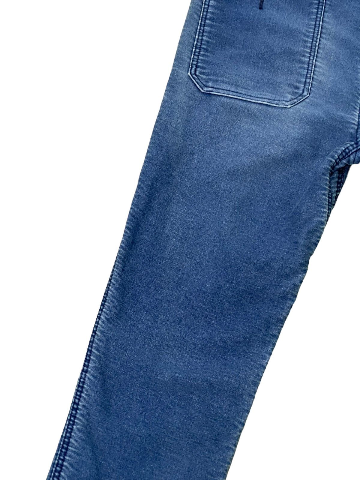 Visvim Cropped Moleskin Visvim Workwear Style Sweatpant Slim 6🟦5 Size US 32 / EU 48 - 6 Thumbnail