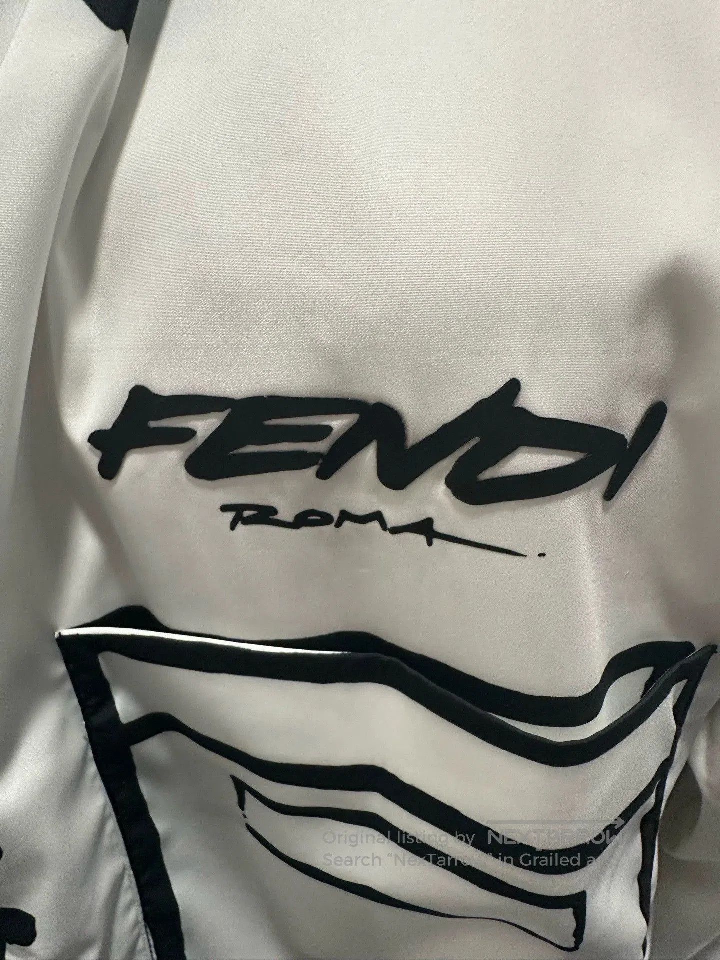 Fendi fendi california series hand-painted windbreaker. Size US L / EU 52-54 / 3 - 3 Thumbnail