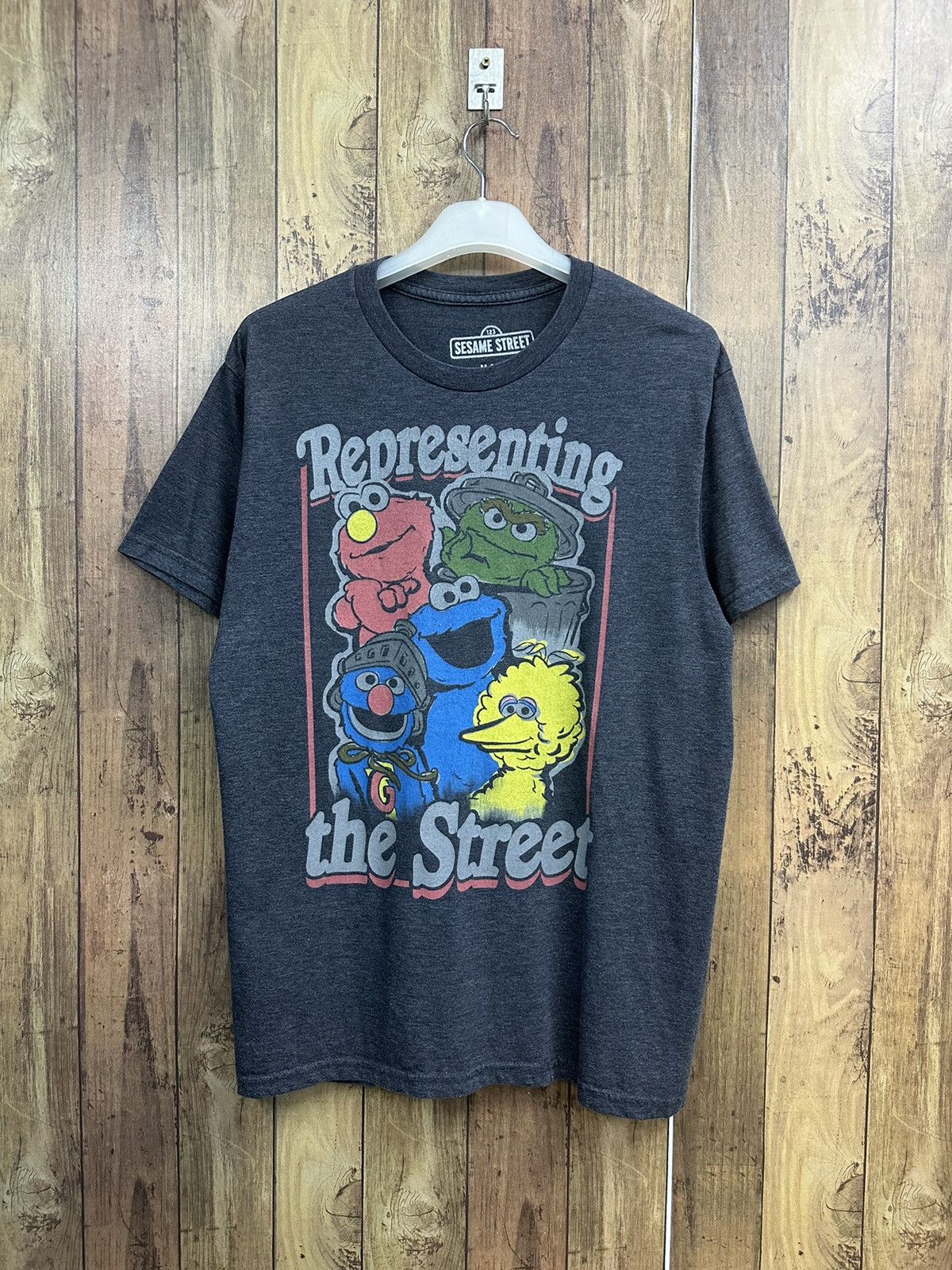 Cartoon Network Y2k Sesame Street Mad Engine Tshirt A547 Size US M / EU 48-50 / 2 - 1 Thumbnail