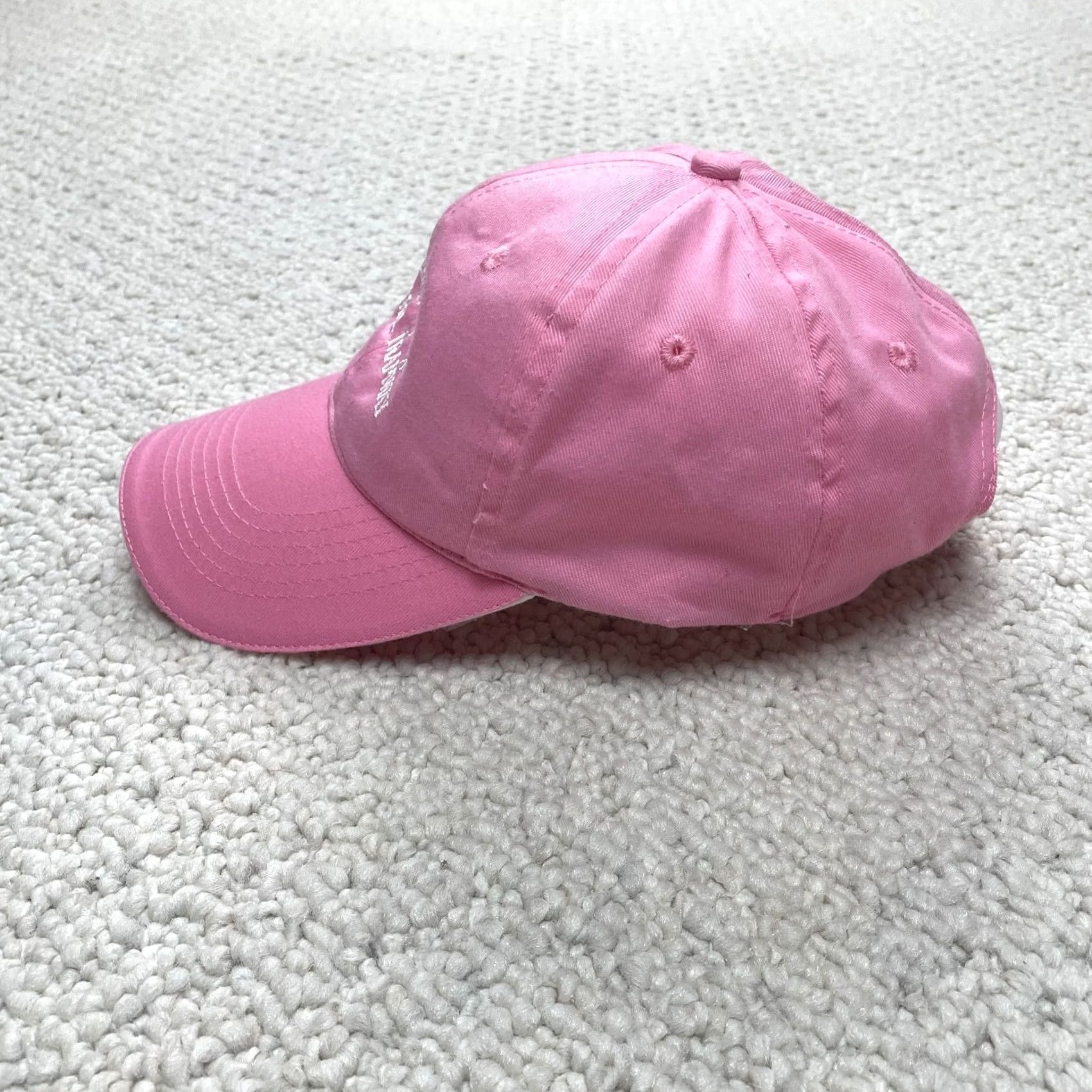 Vintage Palm Springs Aerial Tramway One Size Adjustable Baseball Cap Hat Pink Womens Size ONE SIZE - 4 Thumbnail