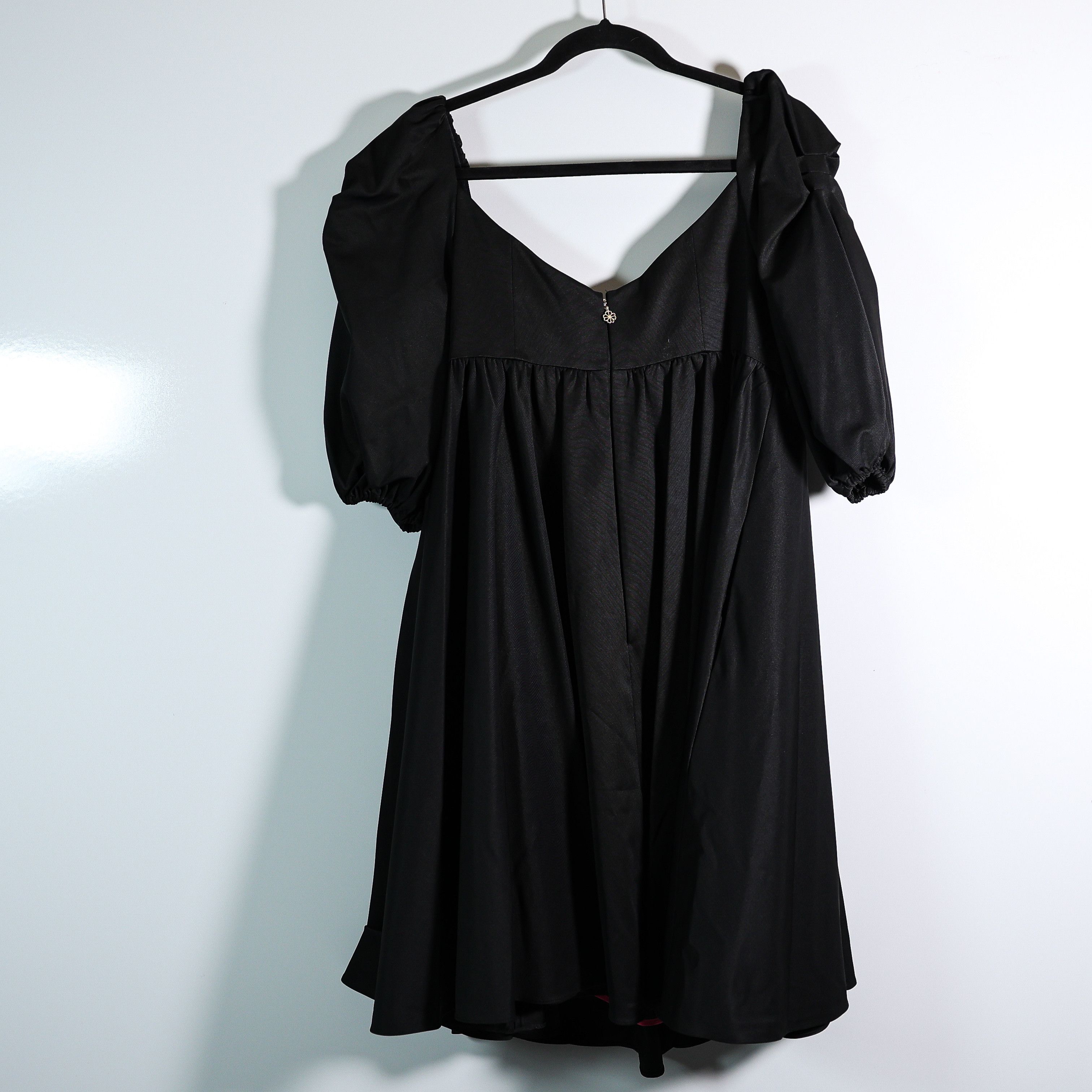 Kate Spade NEW Kate Spade Beau Satin Puff Sleeve Bow Size XL / US 12-14 / IT 48-50 - 4 Thumbnail