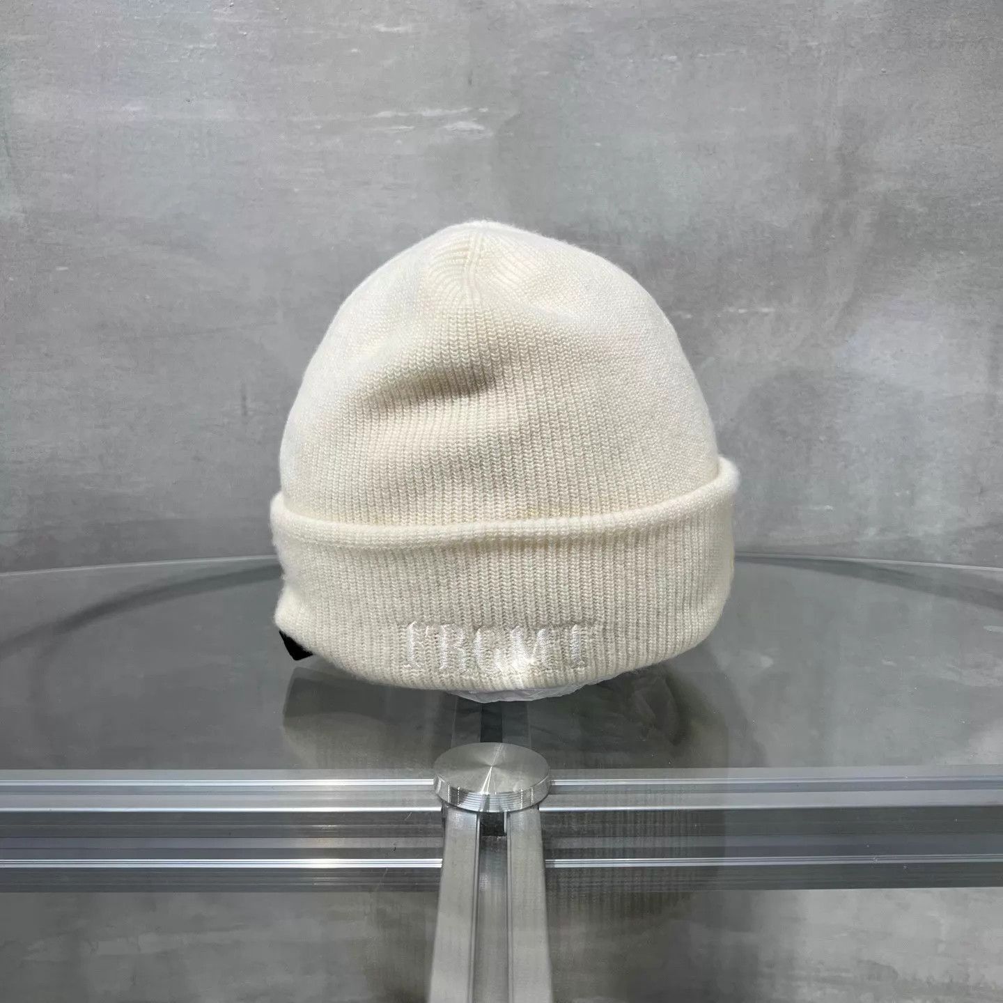 Moncler Moncler x Frgmt Embroidered Beanie New DY9435 Size ONE SIZE - 3 Thumbnail