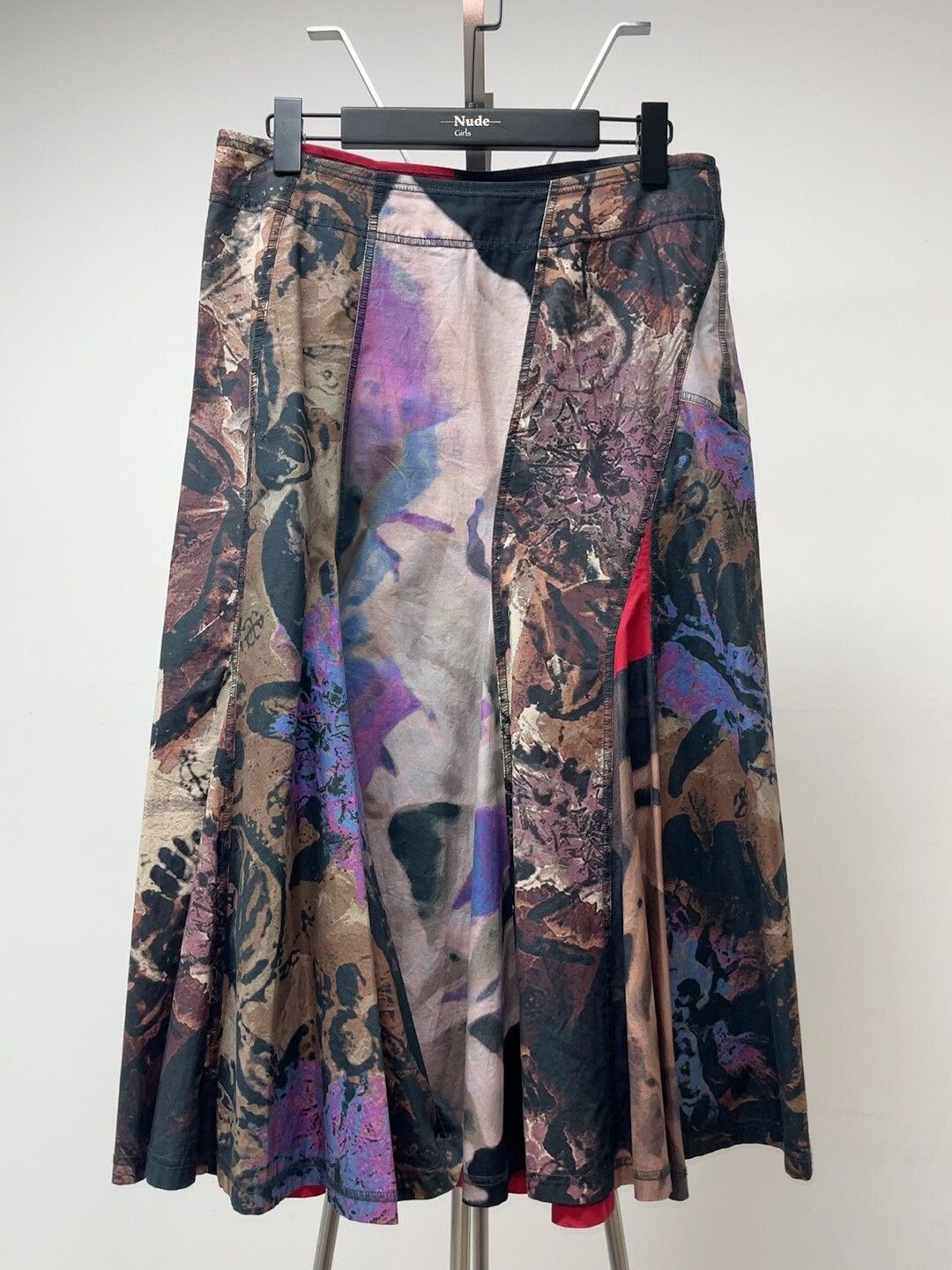 Issey Miyake Issey Miyake 2002SS Patchwork Skirt Size 34" / US 12 / IT 48 - 1 Thumbnail