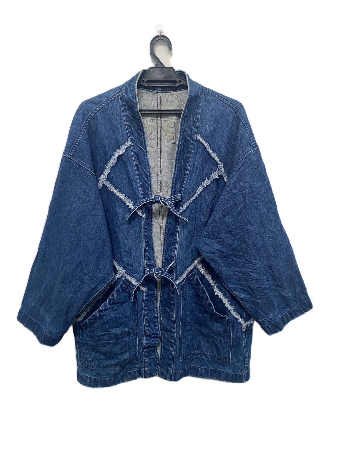 Kapital JAPAN BRAND KIMONO JACKET DENIM STYLE CASUAL JAPANESE Size US M / EU 48-50 / 2 - 2 Thumbnail