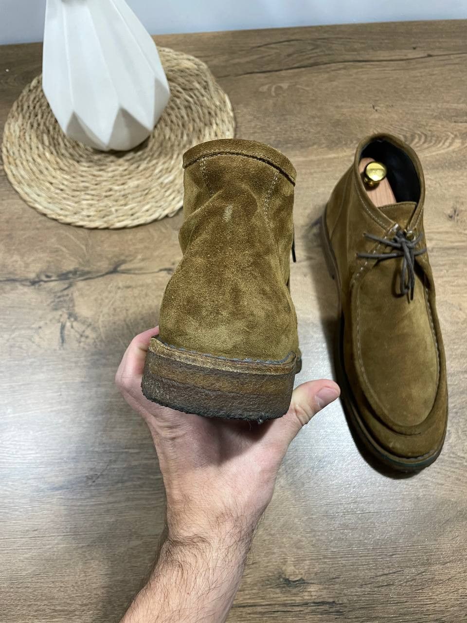 Other UIt Ormeda hand made italy mens suede ancle boots Size US 11 / EU 44 - 5 Thumbnail