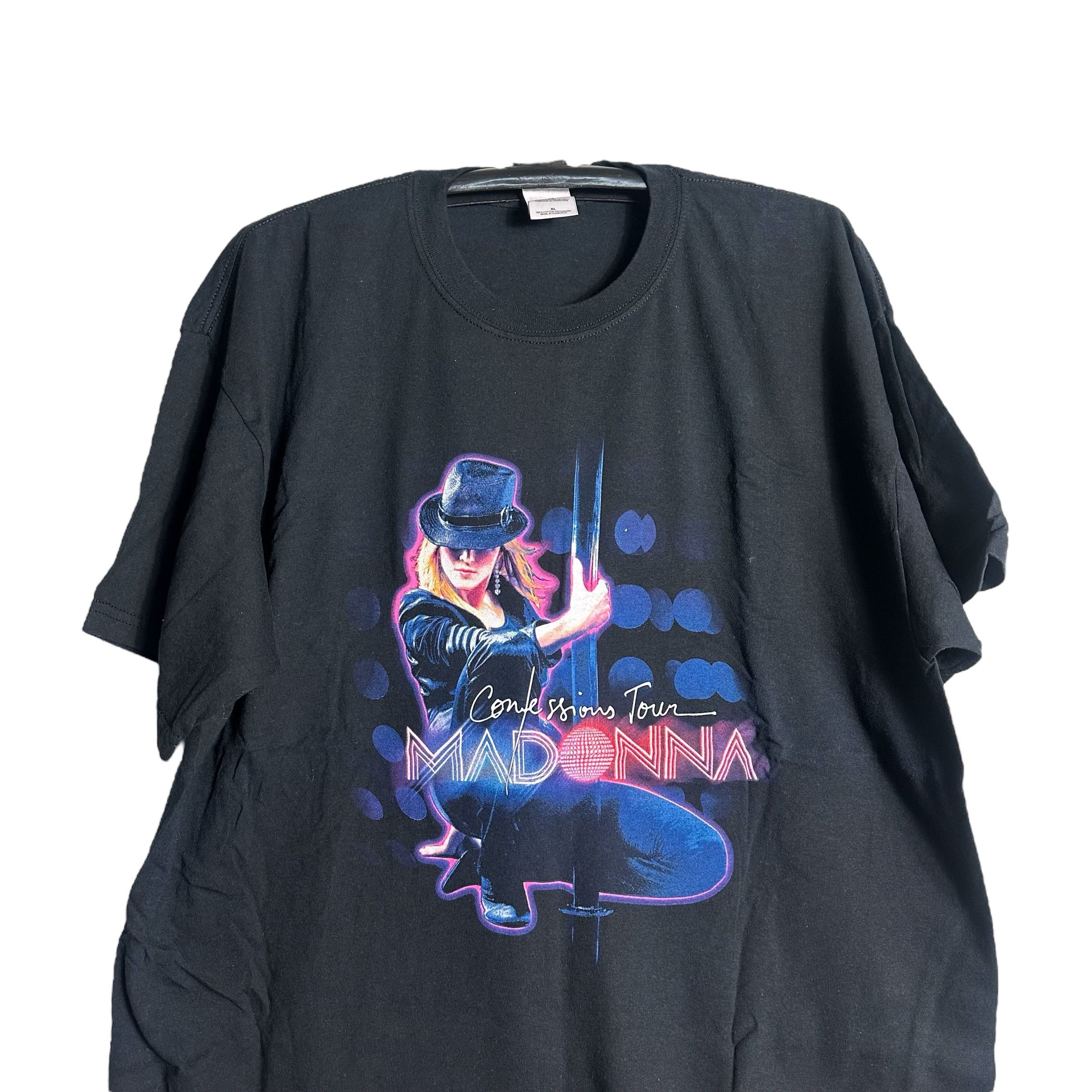 Band Tees 🔥RARE🔥Vintage Madonna Confession Tour OVP T-shirt Size US XL / EU 56 / 4 - 2 Thumbnail