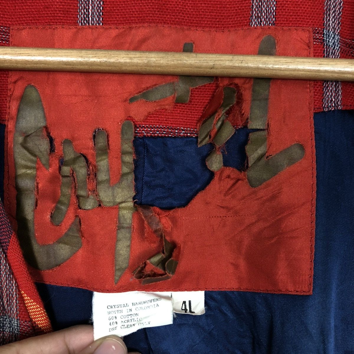 Japanese Brand 🔥VINTAGE HANDMADE DESIGN JACKET PATCHWORK ISSEY MIYAKE Size US M / EU 48-50 / 2 - 18 Thumbnail