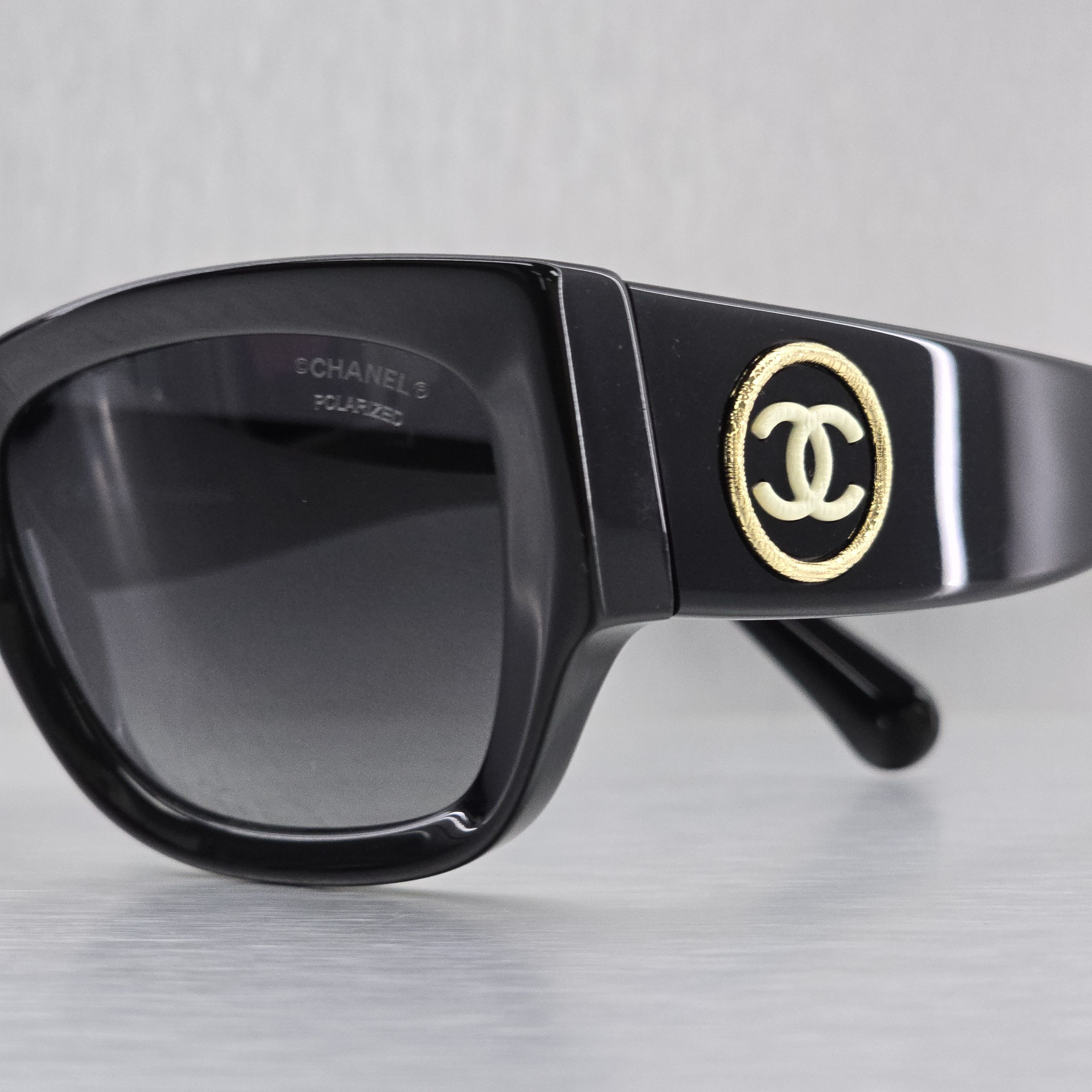 Chanel CHANEL 0CH5507 C622S8 Sunglasses BLACK Size ONE SIZE - 5 Thumbnail