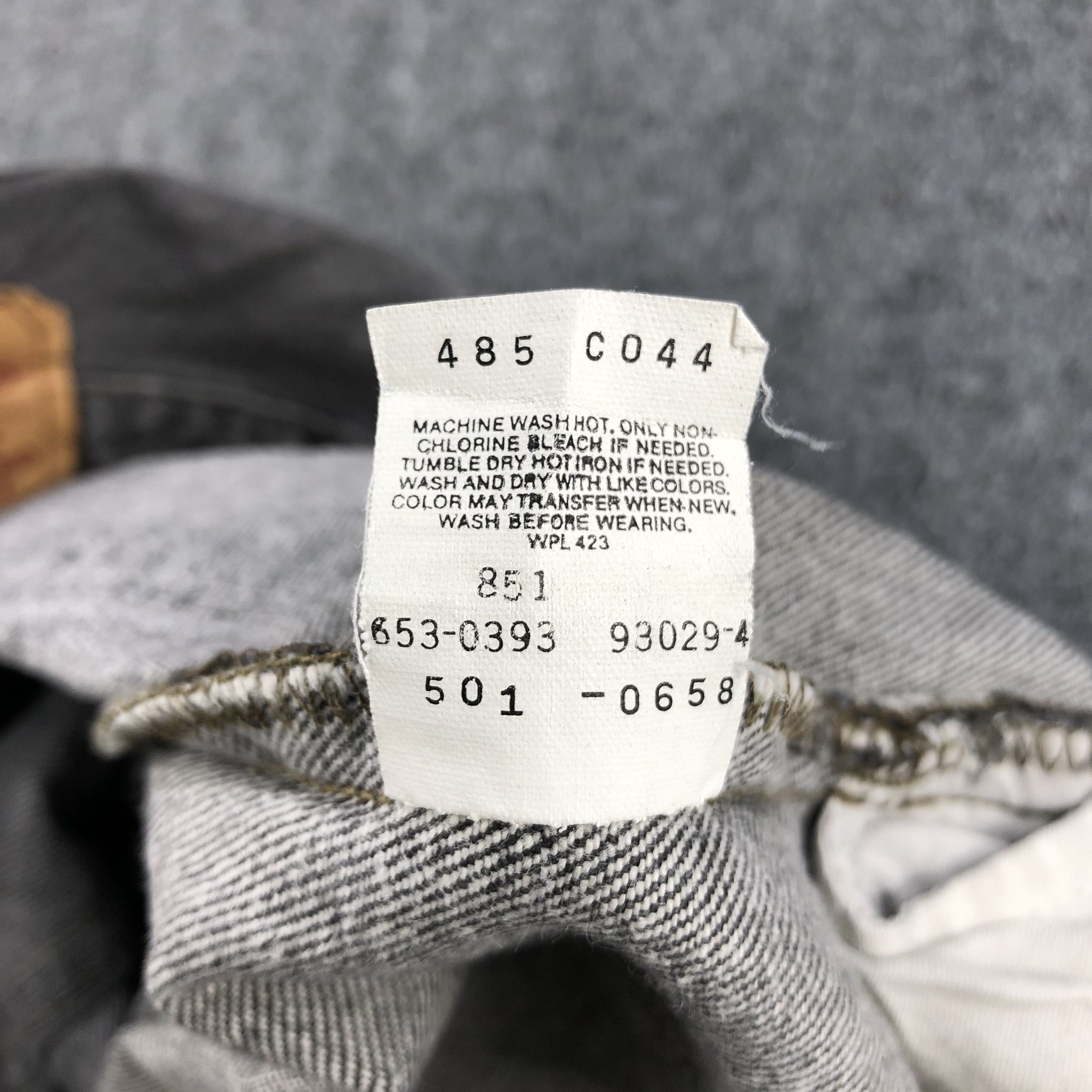 Levi's 90s Vintage Levis 501 Earth Tone Jeans-J1416 Size US 35 - 14 Thumbnail