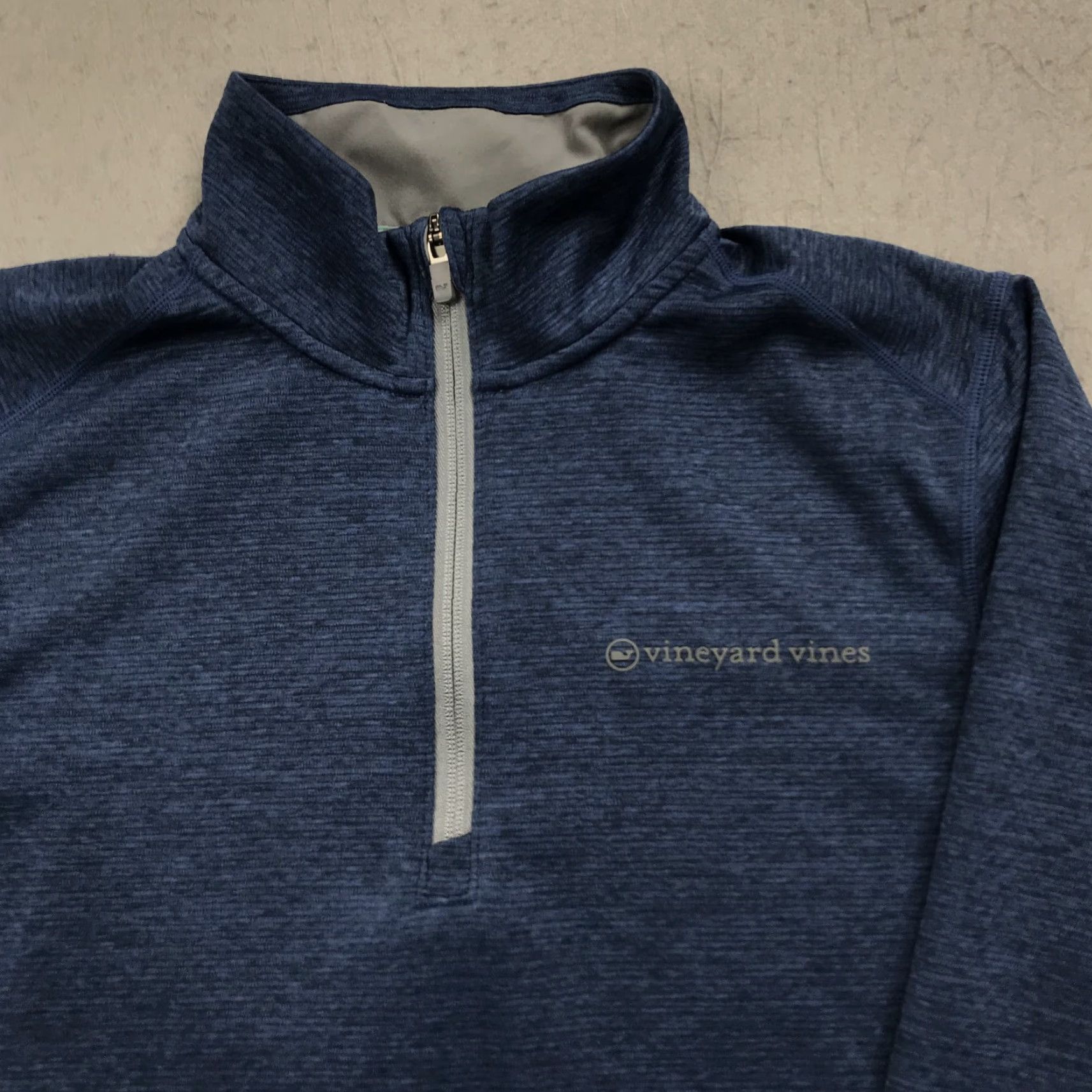 Vineyard Vines Vineyard Vines Jacket Mens M Blue 1/4 Zip Pullover Golf Whale Athleticwear Outdoor Preppy Logo Modern Outdoors Mens Size US M / EU 48-50 / 2 - 2 Thumbnail