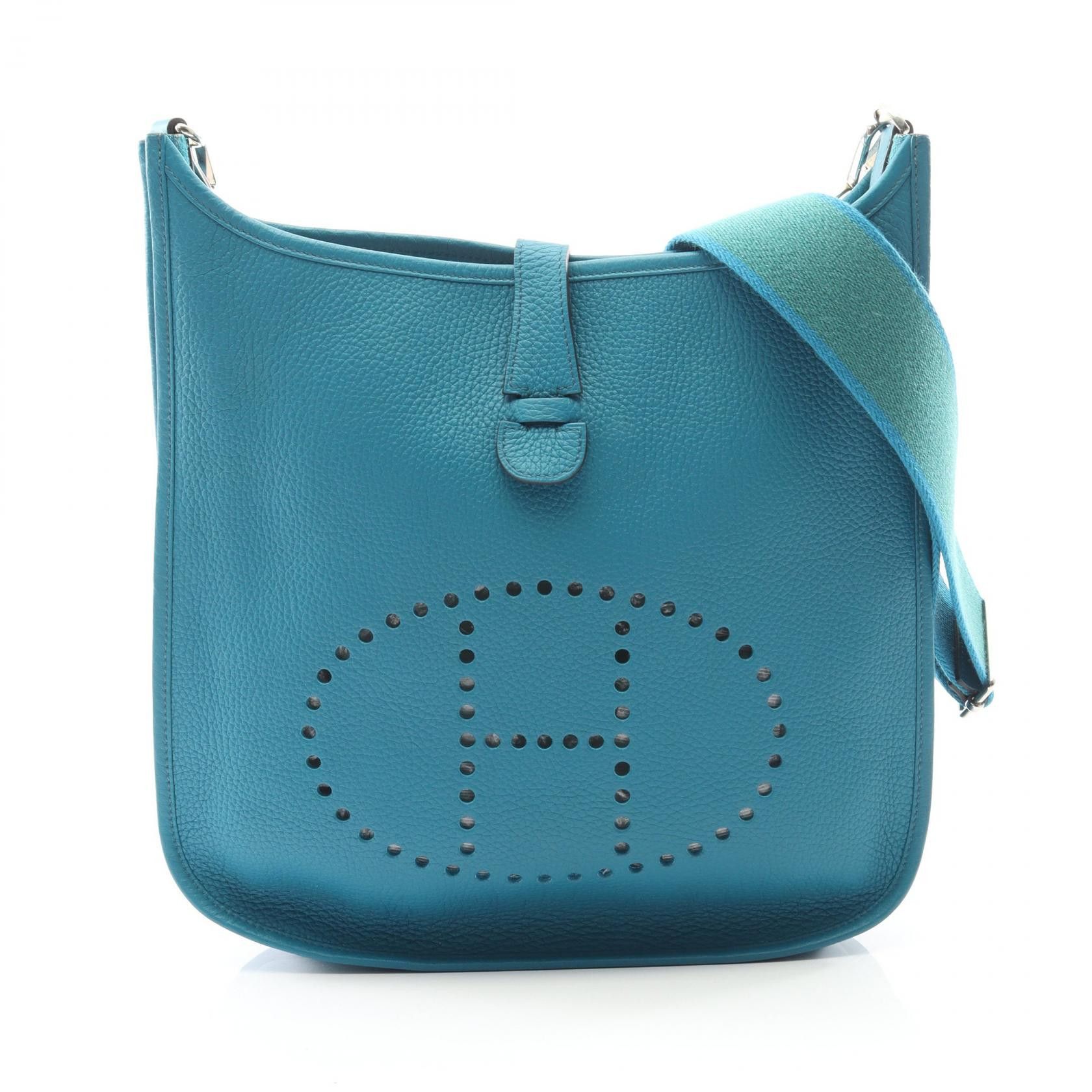 Hermes Hermes Hermes Evelyne 3 GM Calfskin Shoulder Bag Leather Shoulder Bag Q DUTY FREE for USA Size ONE SIZE - 1 Thumbnail